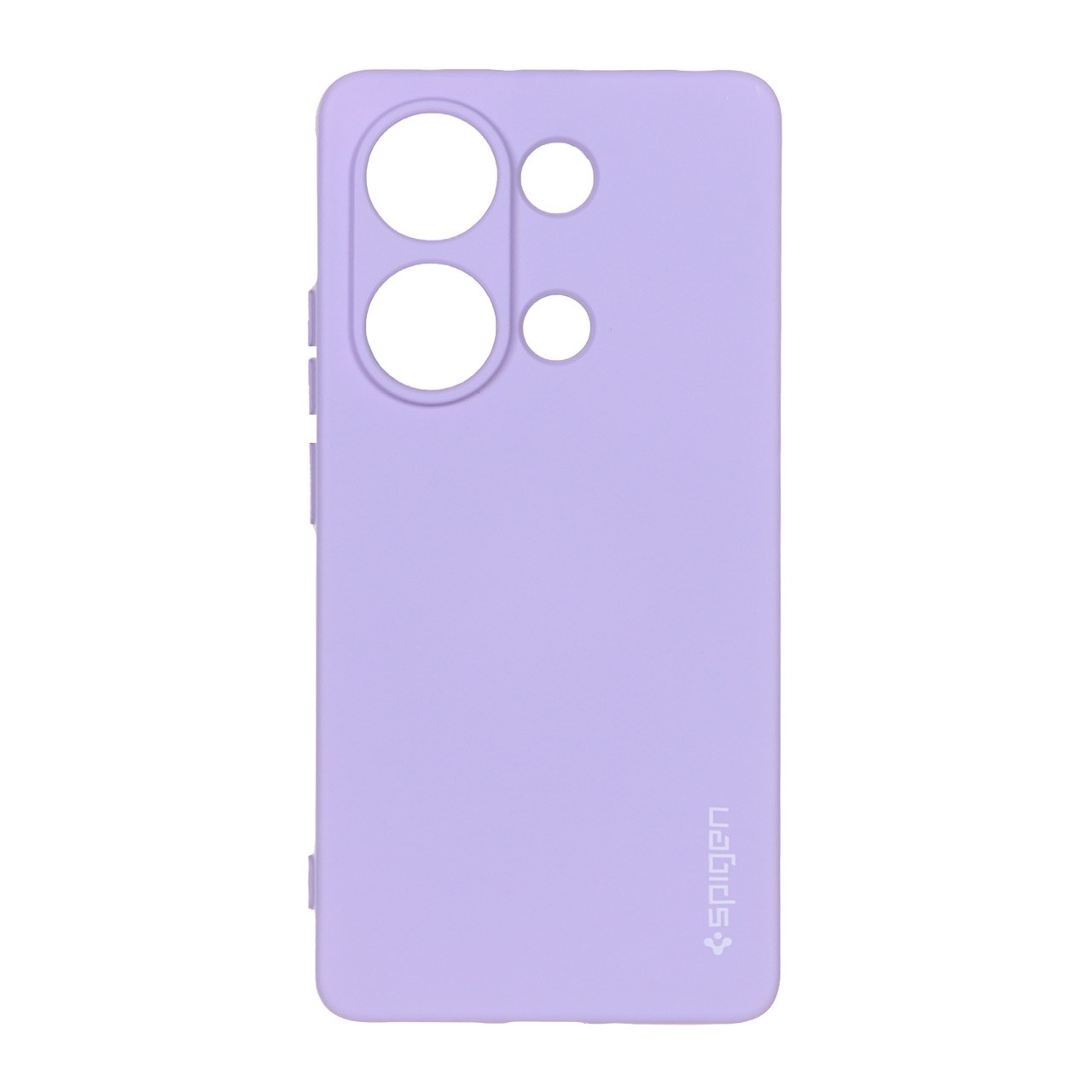 قاب سیلیکونی Spigen محافظ لنزدار مناسب برای شیائومی ردمی نوت 14 اس، ردمی نوت 13 پرو 4G و پوکو M6 پرو 4G - بنفش روشن