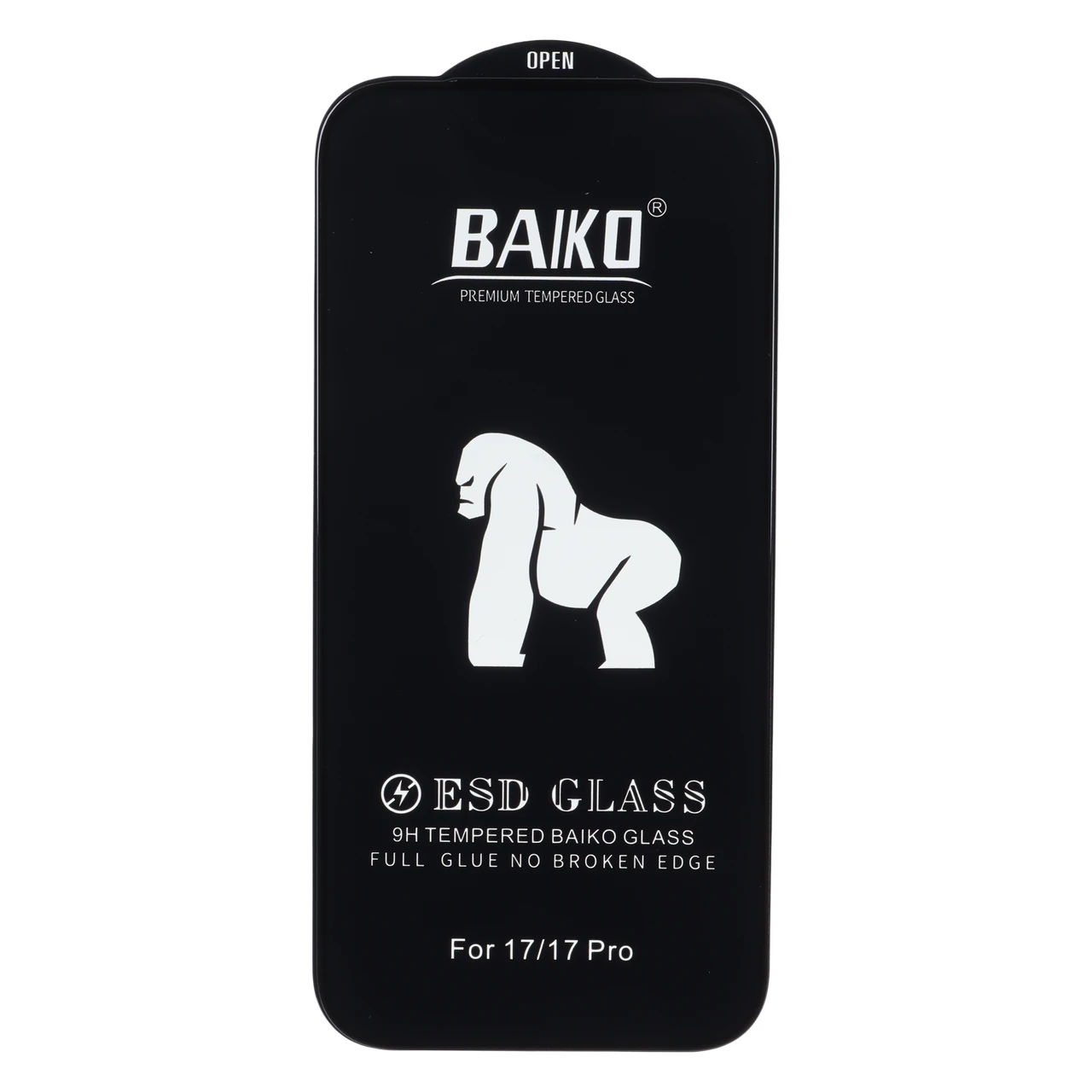 محافظ صفحه نمایش شیشه‌ای Anti Static - ESD Baiko مناسب برای Apple iPhone 17 و iPhone 16 Pro