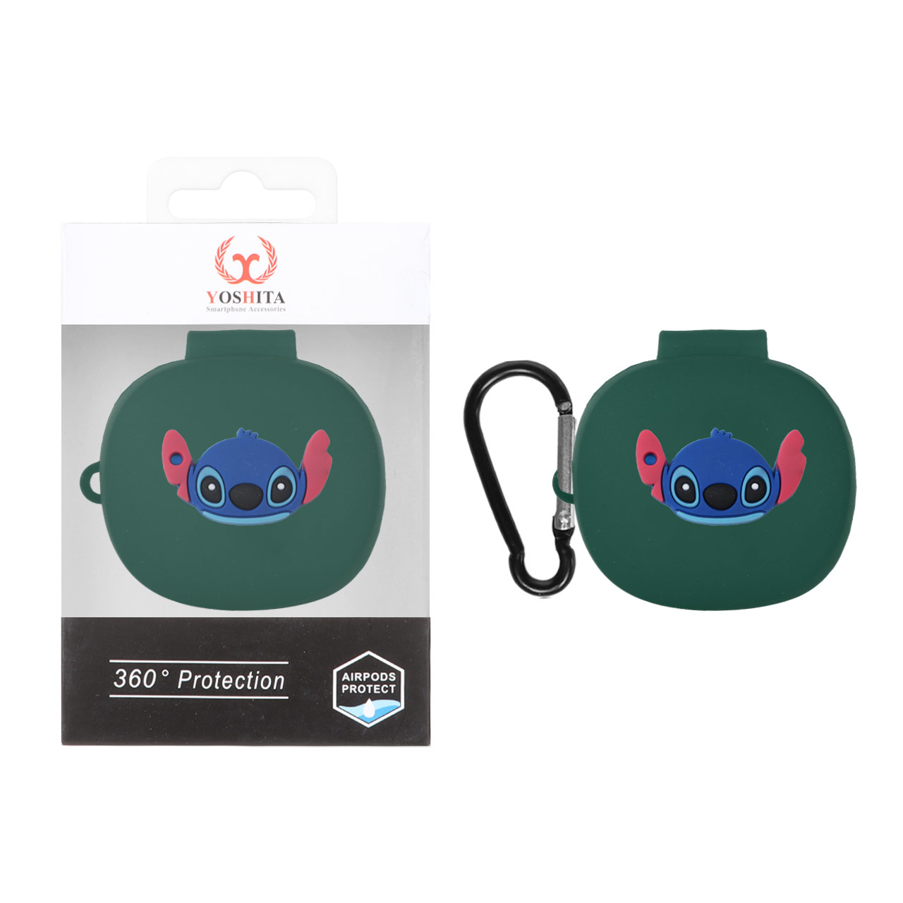 کاور سیلیکونی طرح استیچ برجسته Yoshita مناسب برای ایرفون QCY T13X