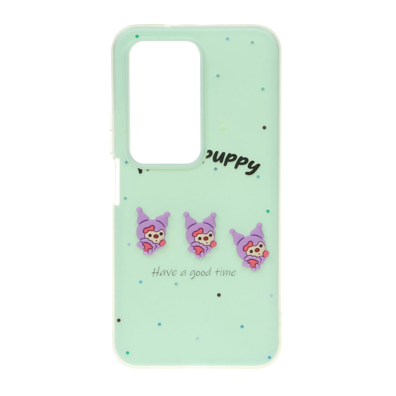 قاب طرح Puppy عروسک برجسته دو لایه مناسب برای شیائومی ردمی ۱۵ 4G