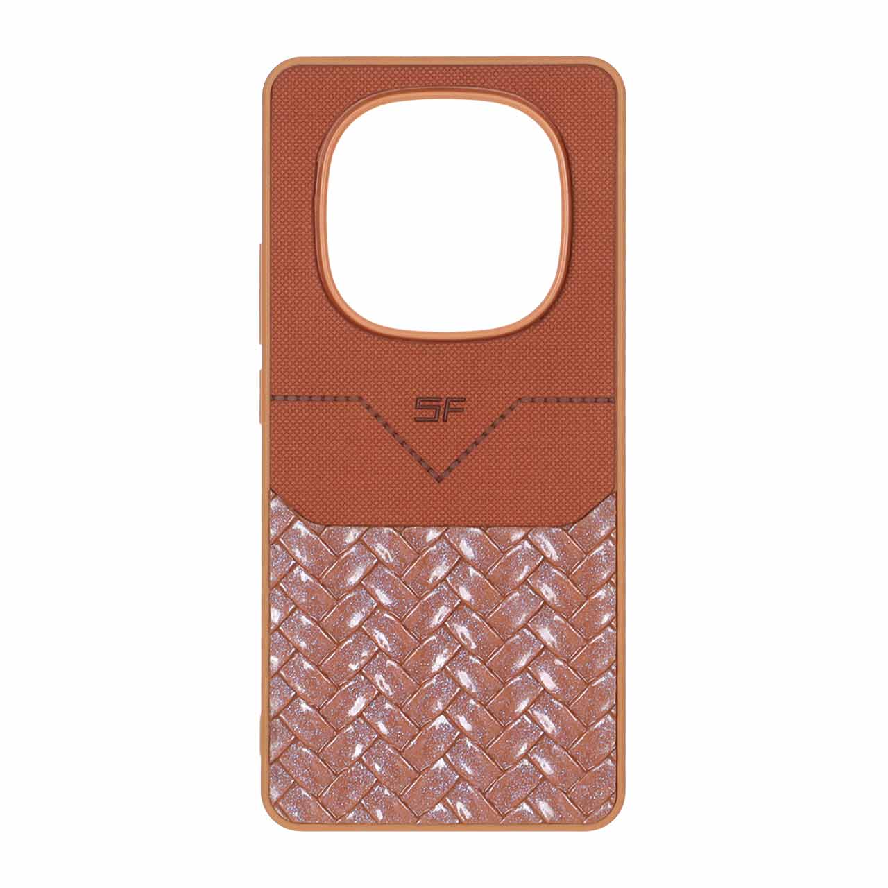 قاب دو تکه سوزنی حصیری شاین مناسب برای شیائومی ردمی نوت 14 پرو 4G