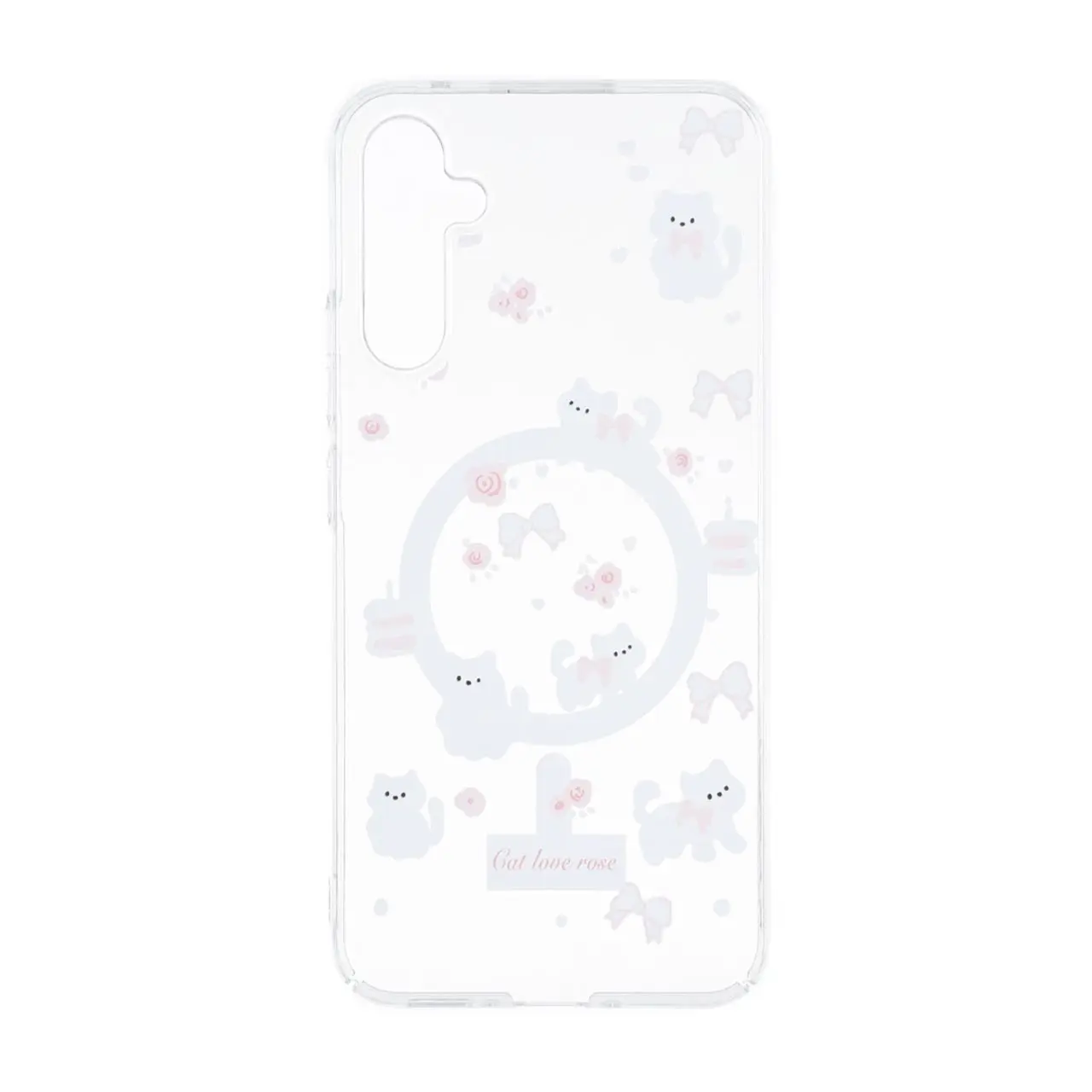 قاب Cute کریستالی طرح مگ سیف Samsung Galaxy A34 - کد 256