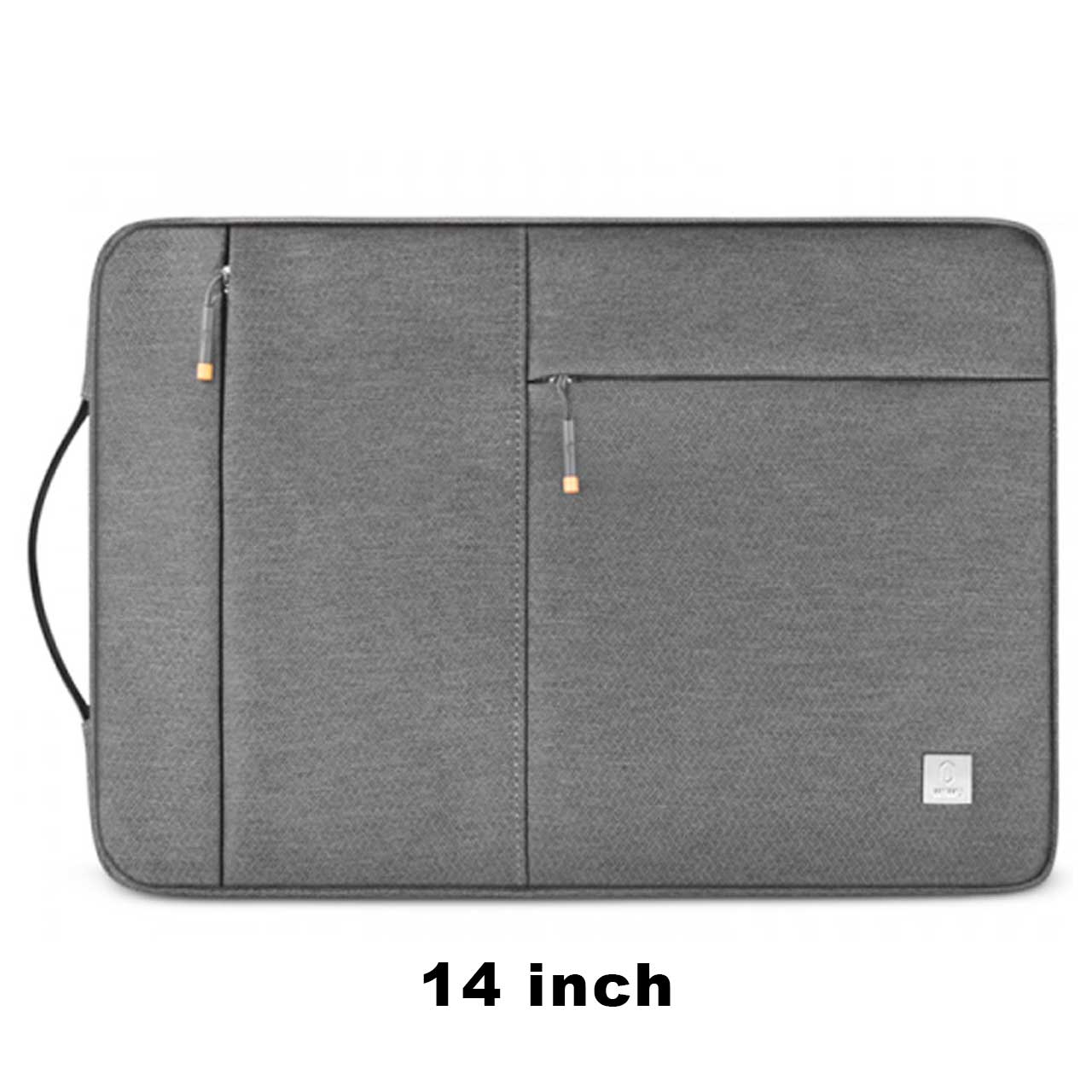 کیف لپ تاپ 14 اینچی Wiwu مدل Alpha Slim Sleeve - خاکستری