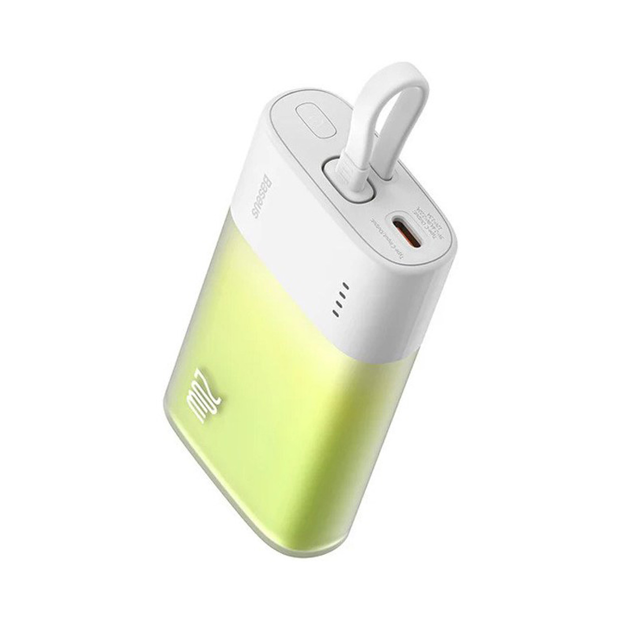 پاوربانک 20 وات 5200 میلی آمپر (فست شارژ) Baseus مدل Popsicle PPKDC05C