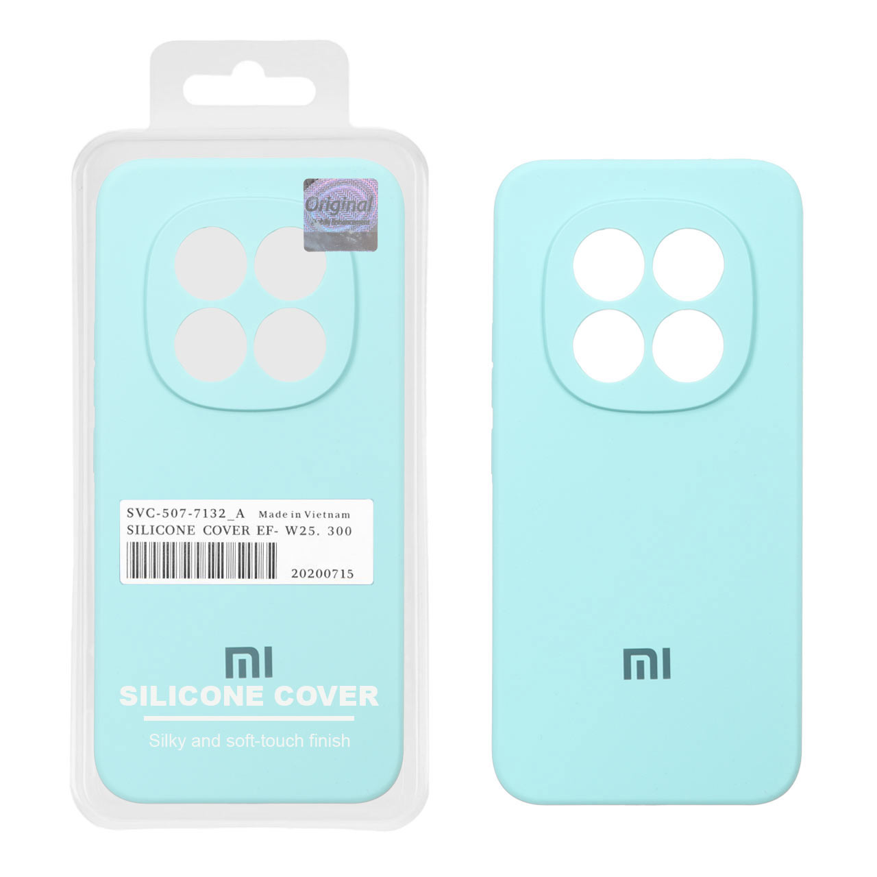قاب سیلیکونی پاک کنی اورجینال Master Quality مناسب برای شیائومی Redmi Note 15 Pro Plus