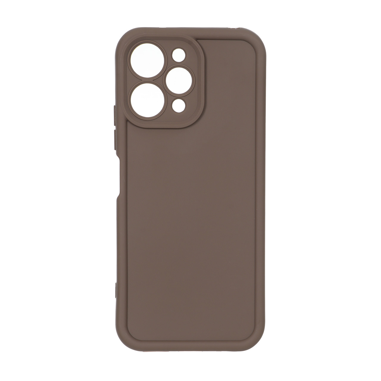 قاب Solid Case قهوه‌ای مناسب برای شیائومی ردمی ۱۲ و پوکو ام ۶ پرو 5G