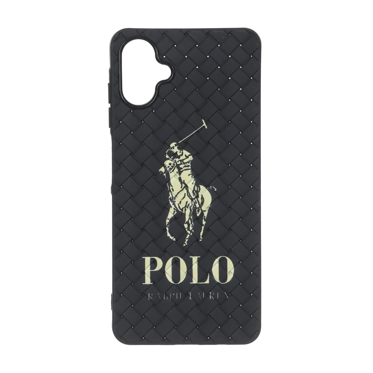 قاب حصیری طرح Polo دور لنز براق مناسب برای سامسونگ گلکسی A06