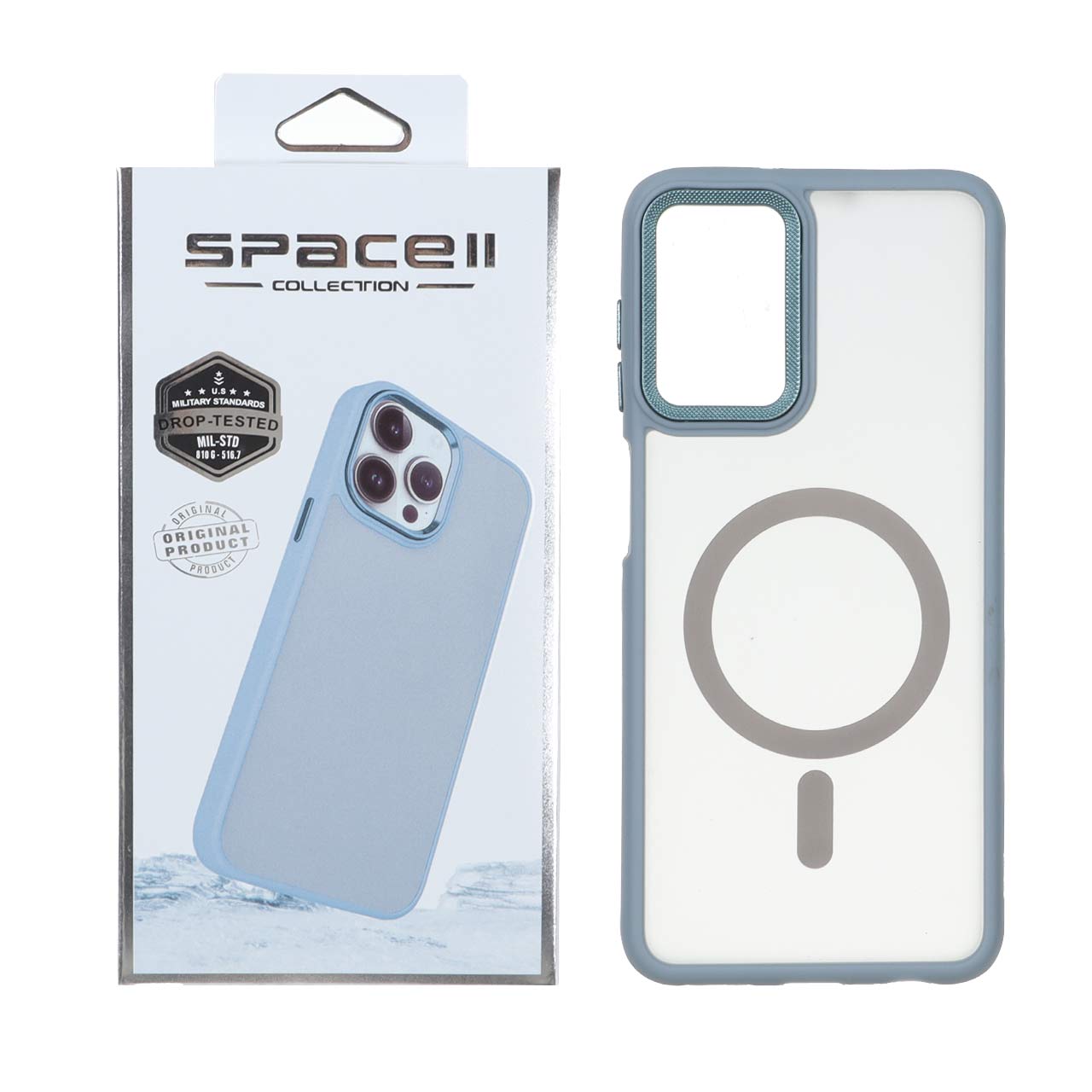 قاب Space مات لنز کربن طرح مگ سیف فیلی مناسب برای سامسونگ گلکسی A13 4G / A13 5G / A04s / M13 4G / M23 / F13