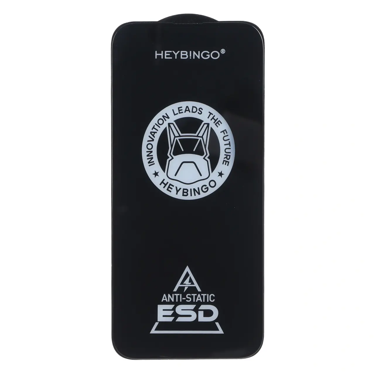 محافظ صفحه نمایش شیشه ای فول کاور HeyBingo ESD Anti Static مناسب برای آیفون 14 پرو مکس