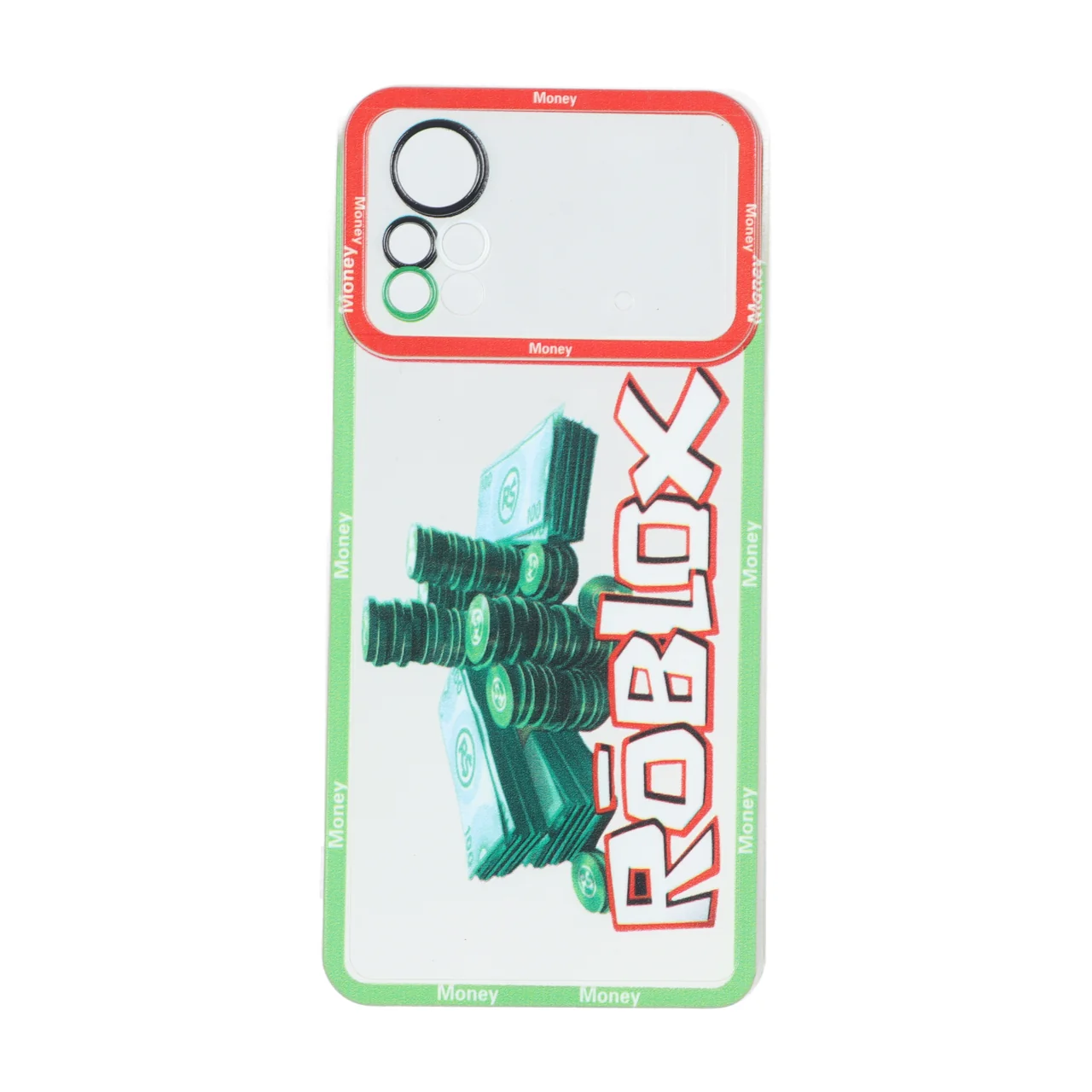 قاب ژله‌ای طرح Roblox دور رنگی مناسب برای شیائومی Poco X4 Pro
