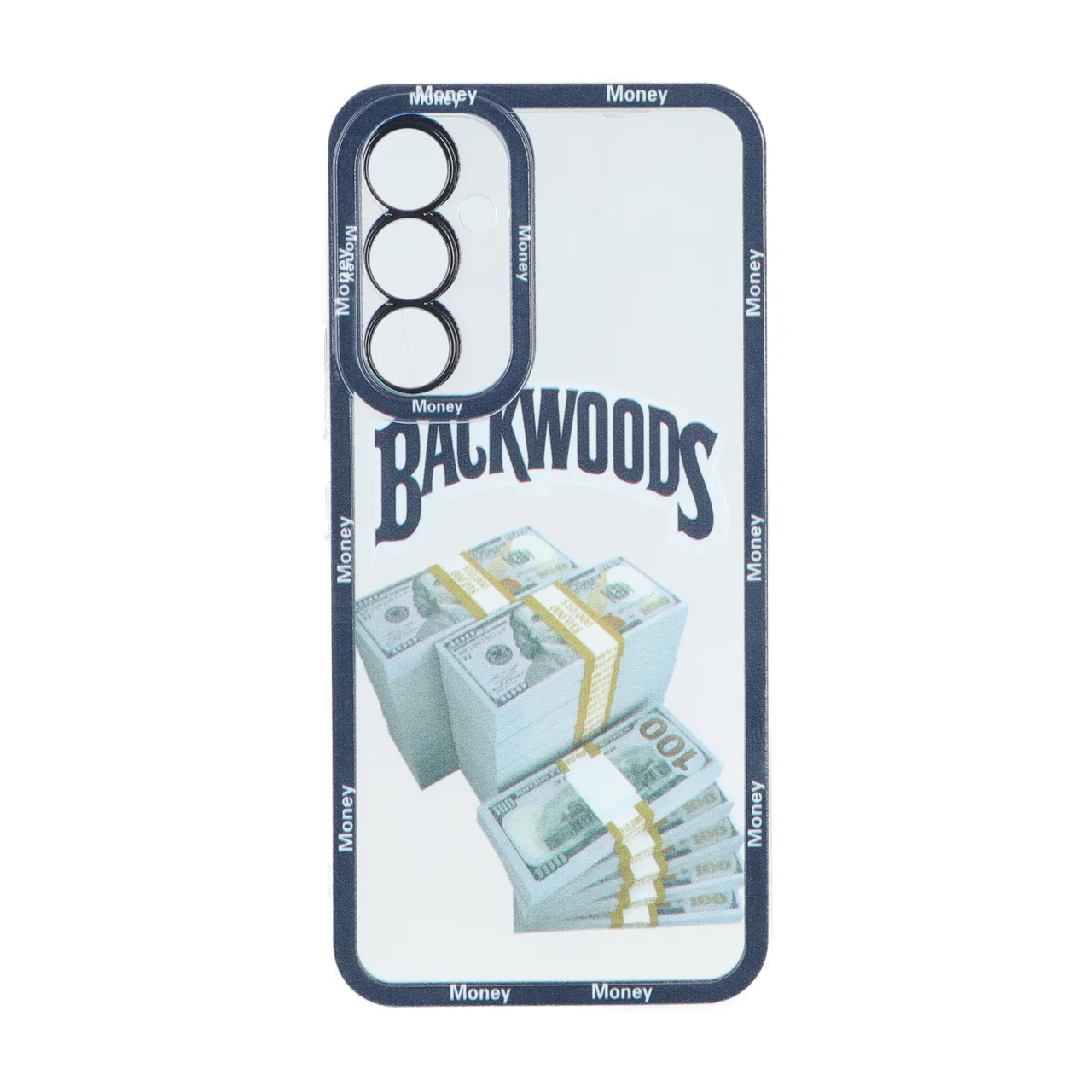 قاب ژله ای طرح دار دور رنگی طرح دلار Backwoods مناسب برای Samsung Galaxy A54