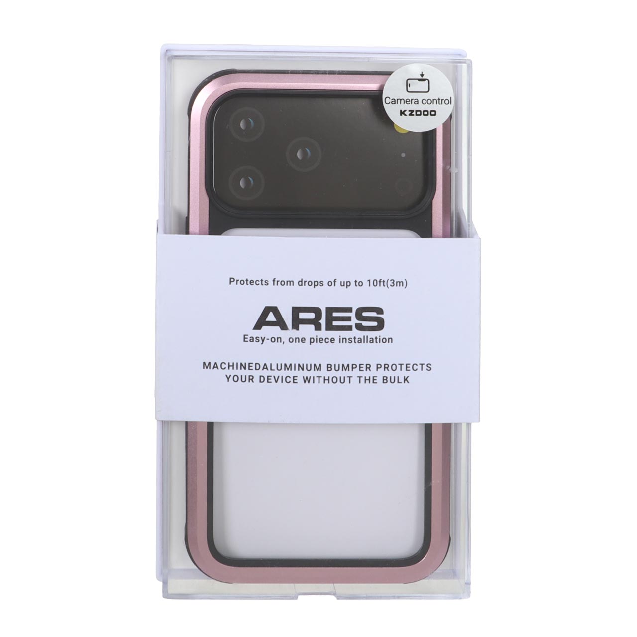 قاب Original KZDoo Ares مدل Apple iPhone 17 Pro Max - صورتی