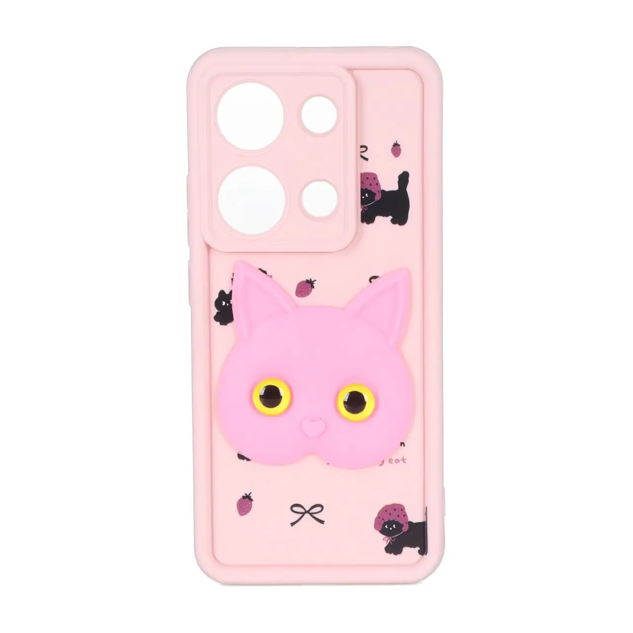 قاب Solid Case عروسکی برجسته Xiaomi Redmi Note 14S / Note 13 Pro 4G / Poco M6 Pro 4G - کد 321