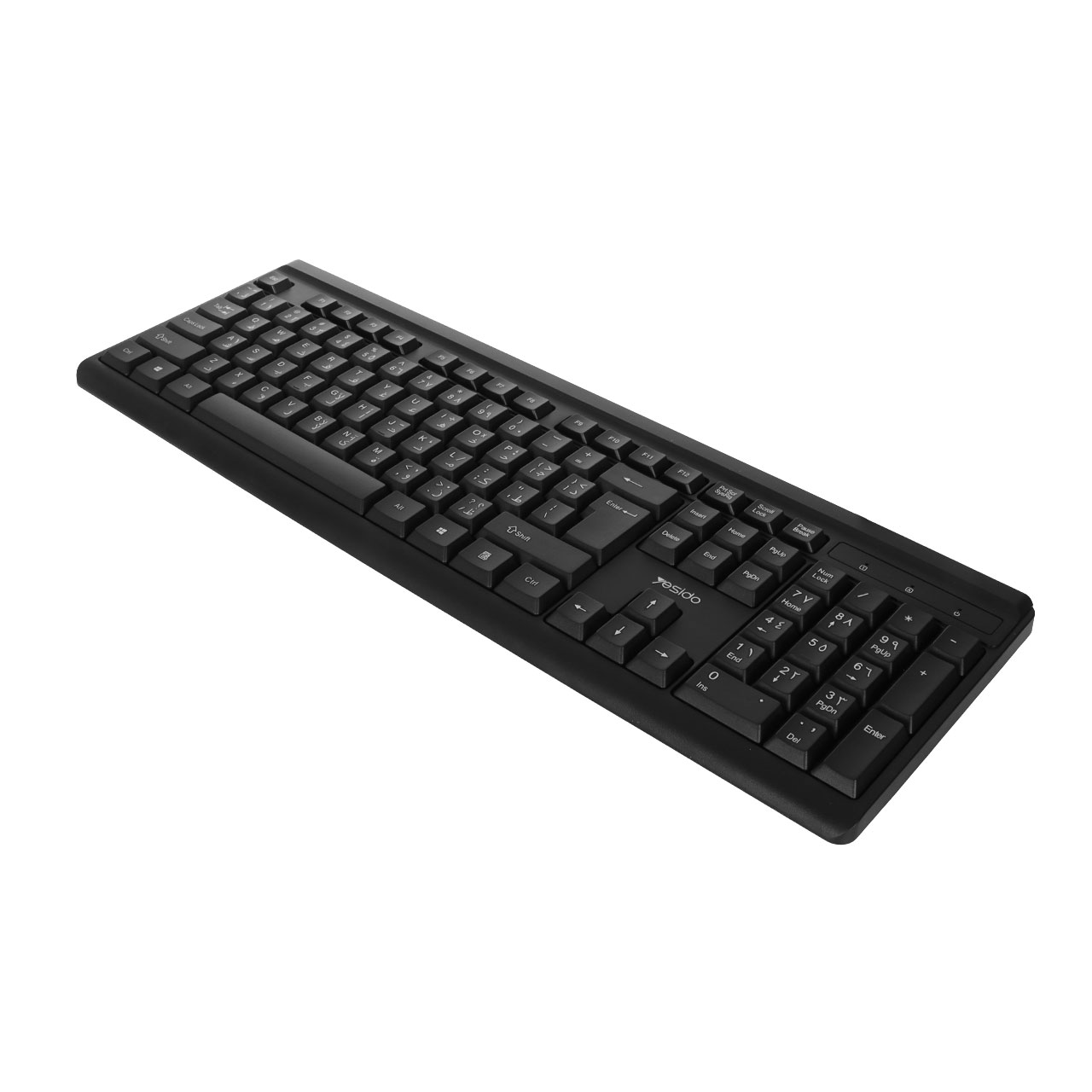 ست کیبورد و ماوس با سیم Yesido مدل KB18 مشکی