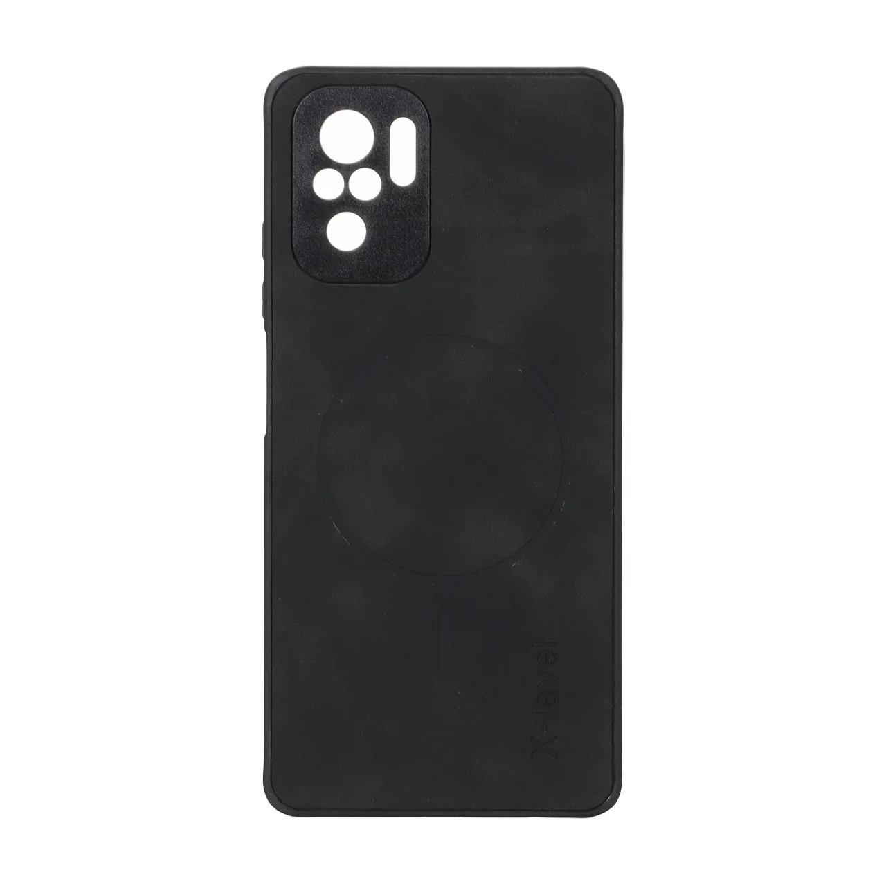 قاب Xlevel جیر طرح مگ سیف محافظ لنزدار مناسب برای شیائومی ردمی نوت 10 4G، ردمی نوت 10 اس و پوکو M5S مشکی