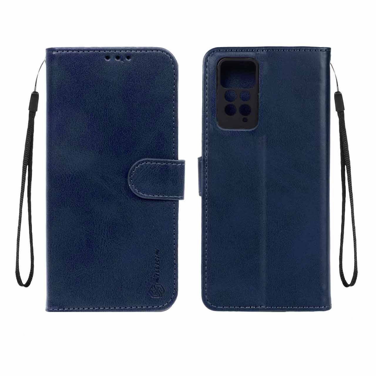کیف موبایل مگنتی نیلکین مدل Qin مناسب برای شیائومی Redmi Note 12 Pro 4G و Redmi Note 11 Pro – رنگ سرمه‌ای
