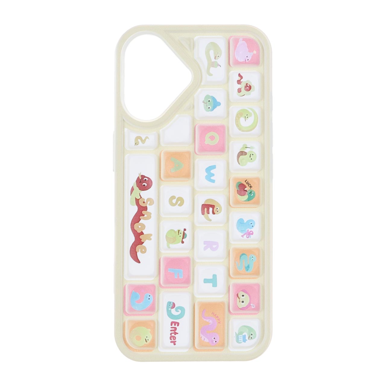 قاب طرح کیبورد Apple iPhone 16 - کد 7