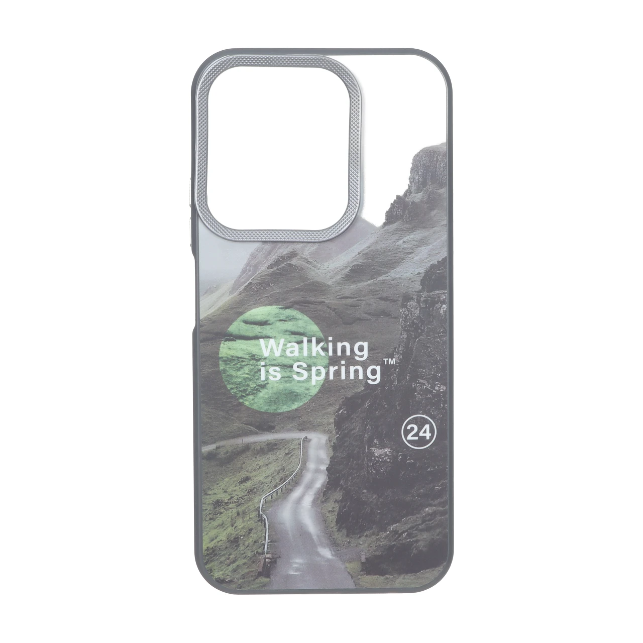 قاب لنز کربن مات طرح دار Walking is Spring مناسب برای شیائومی Redmi 15C و Poco C85