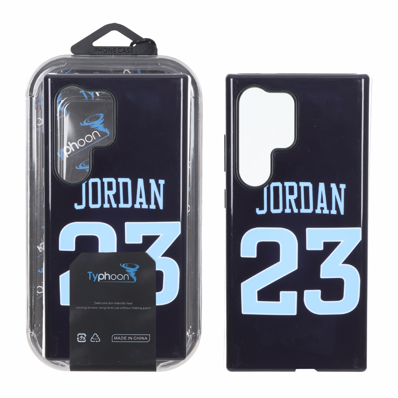 قاب Typhoon دو لایه طرح JORDAN 23 مناسب برای سامسونگ گلکسی S24 Ultra
