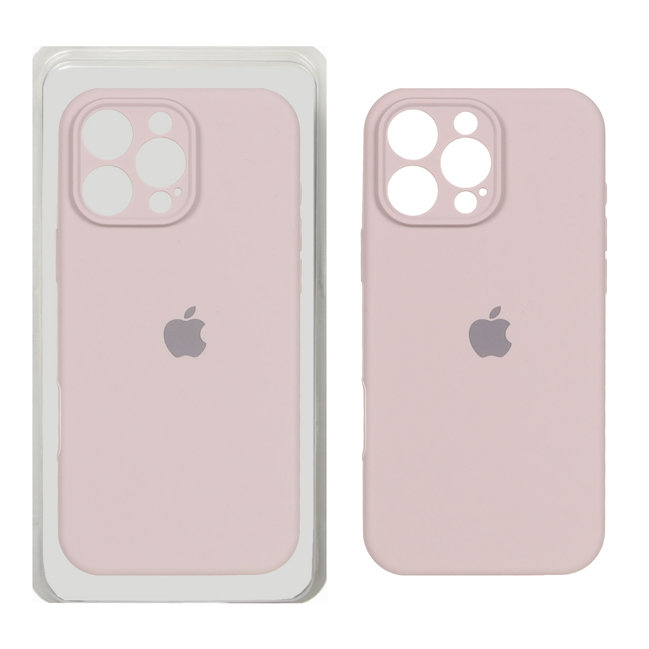 قاب سیلیکونی پاک کنی اورجینال ++A مدل Apple iPhone 16 Pro - کالباسی (پک دار)