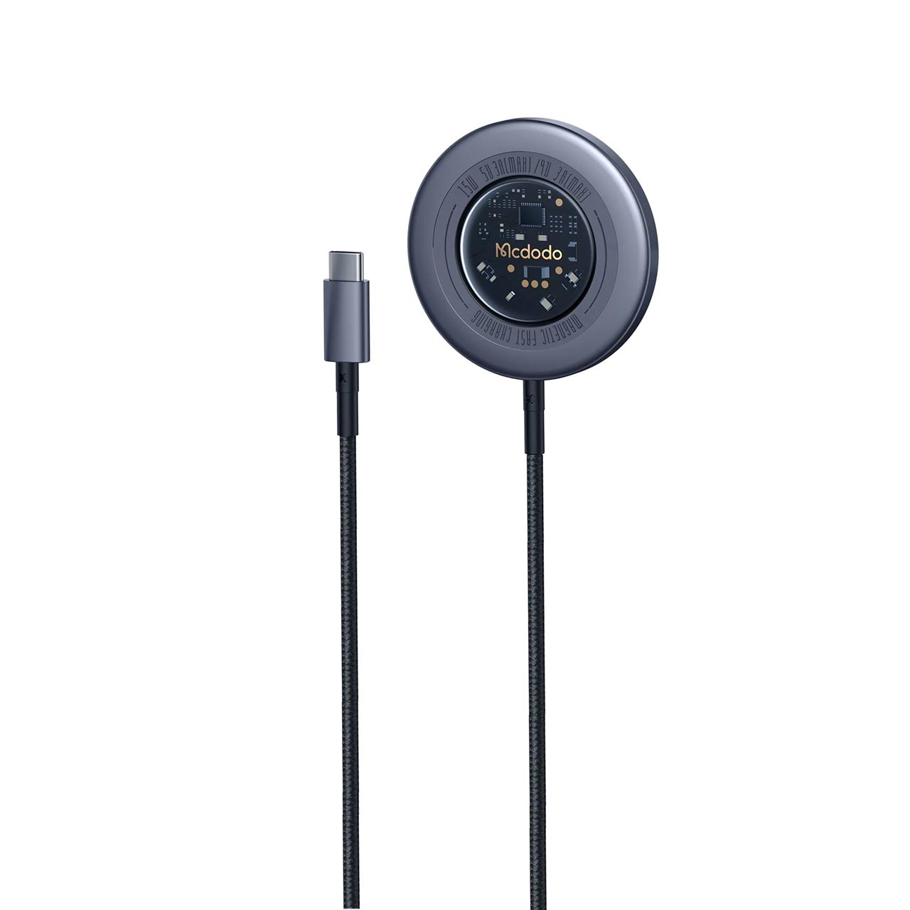 شارژر وایرلس 15 وات Mcdodo مدل CH-2330 - خاکستری