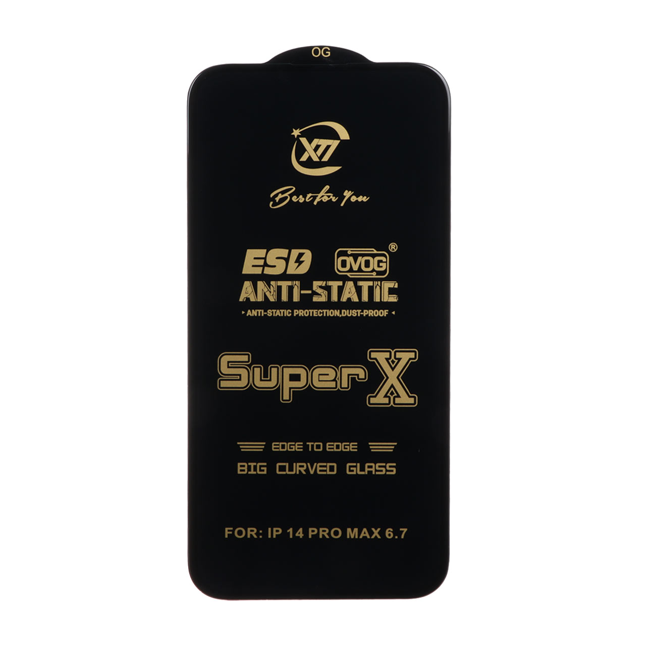 محافظ صفحه نمایش آنتی استاتیک Super X مناسب برای آیفون 14 پرو مکس