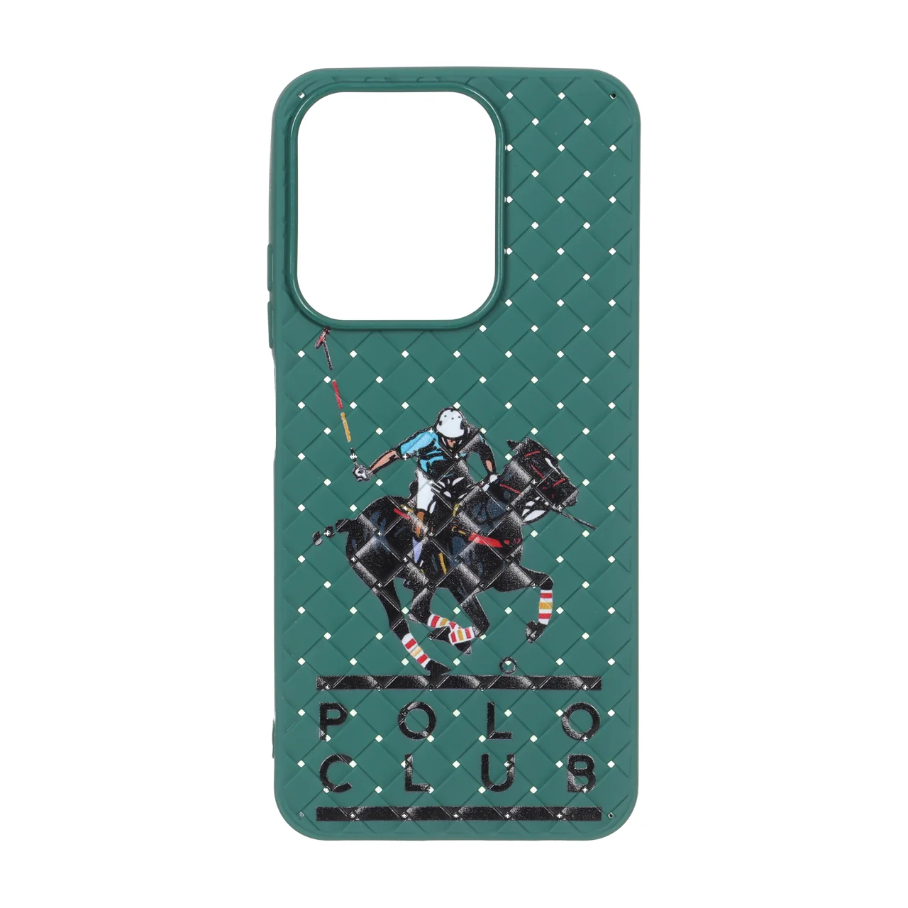قاب حصیری طرح Polo دور لنز براق مناسب برای شیائومی ردمی 15C / پوکو C85