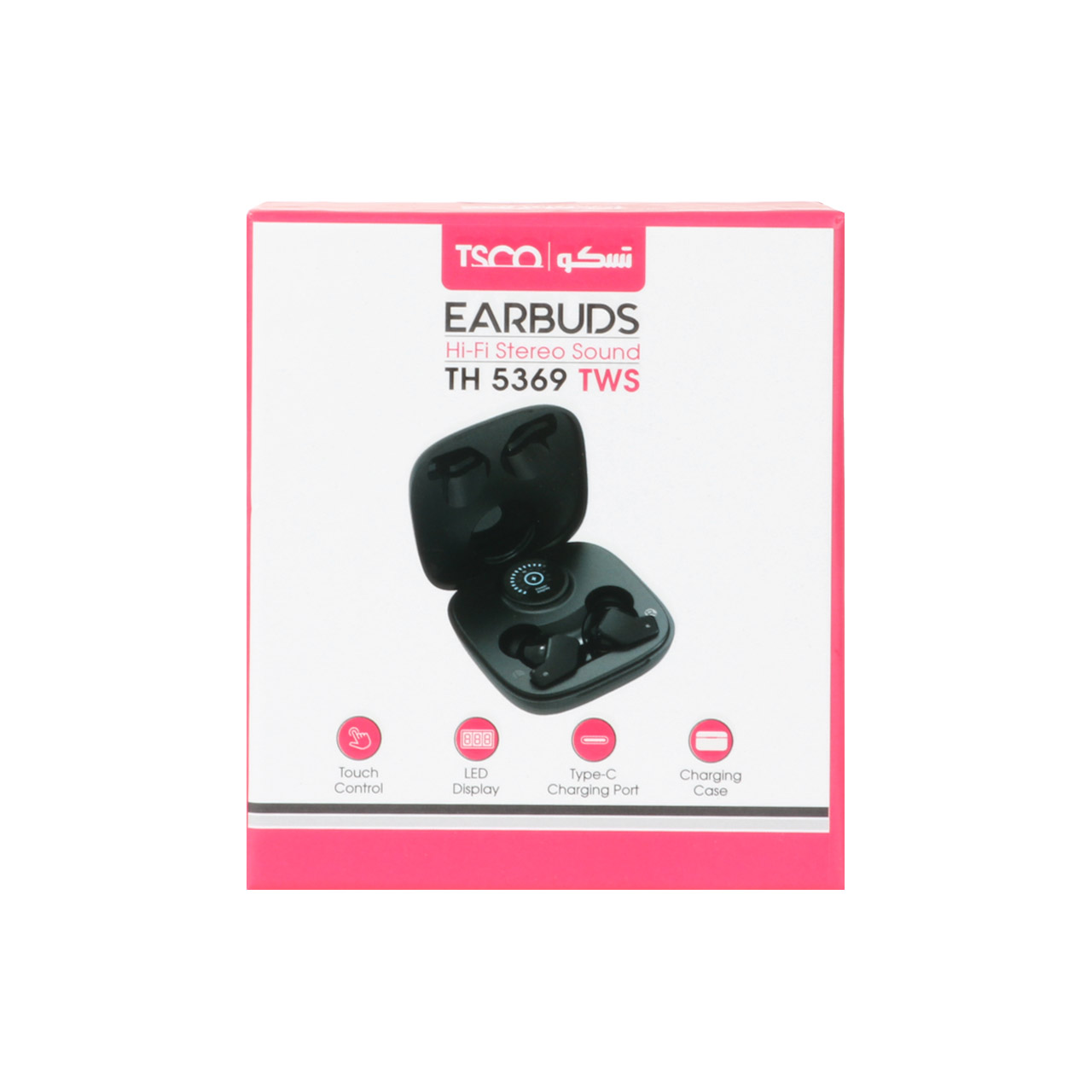 ایرفون بی سیم Tsco مدل TH 5369 TWS - مشکی