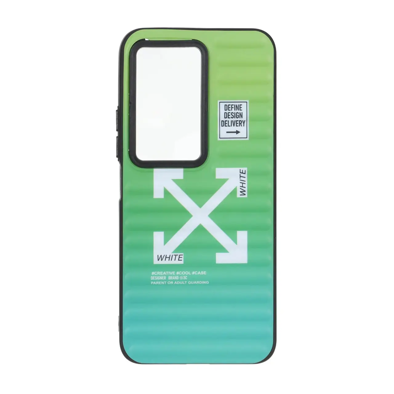 قاب مات Youngkit طرح Off-White گرادیانی مناسب برای شیائومی ردمی 15 4G