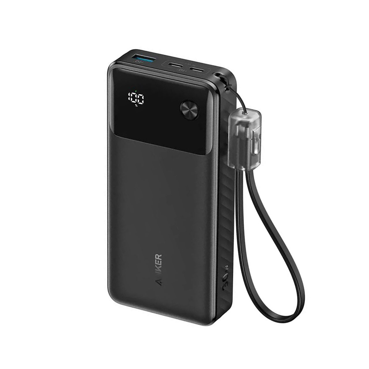پاوربانک 30 وات 20000 میلی آمپر Anker مدل Smart Display Nano A1384H11 - مشکی