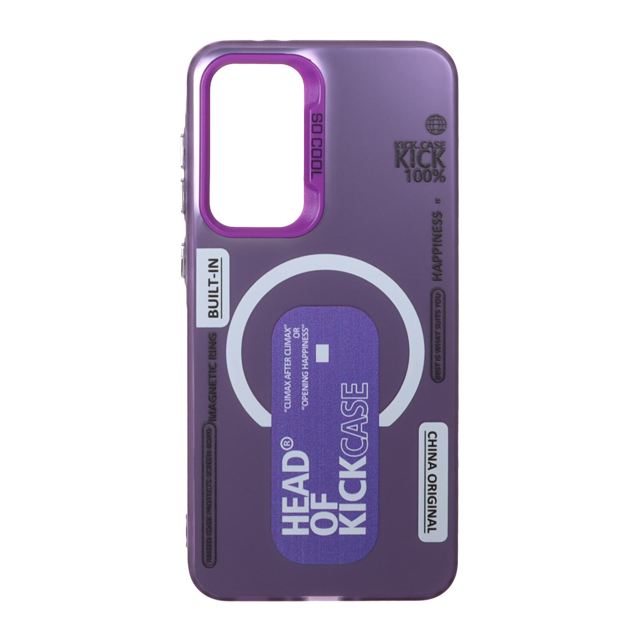قاب So Cool طرح مگ سیف Kick Case مناسب برای سامسونگ گلکسی A56 و A36