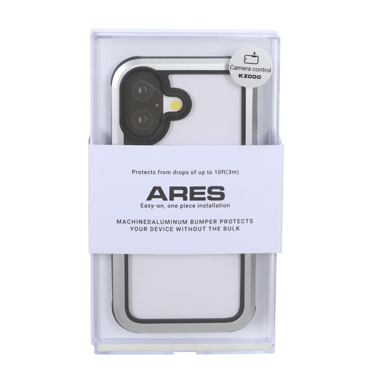 قاب Original KZDoo Ares مدل Apple iPhone 17 - نقره ای