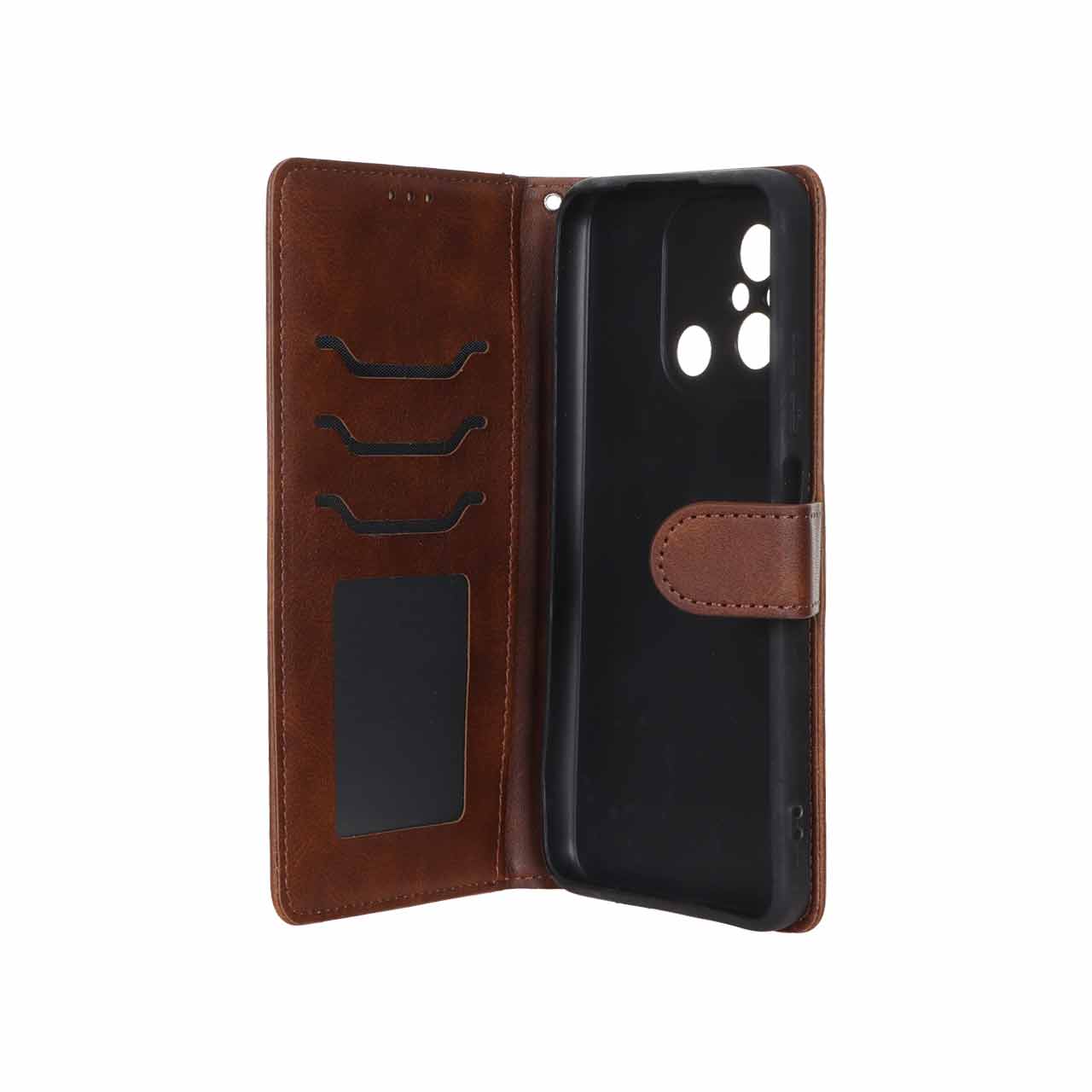 کیف موبایل مگنتی چرمی MNC مناسب برای Xiaomi Redmi 12C و Redmi 11A و Poco C55