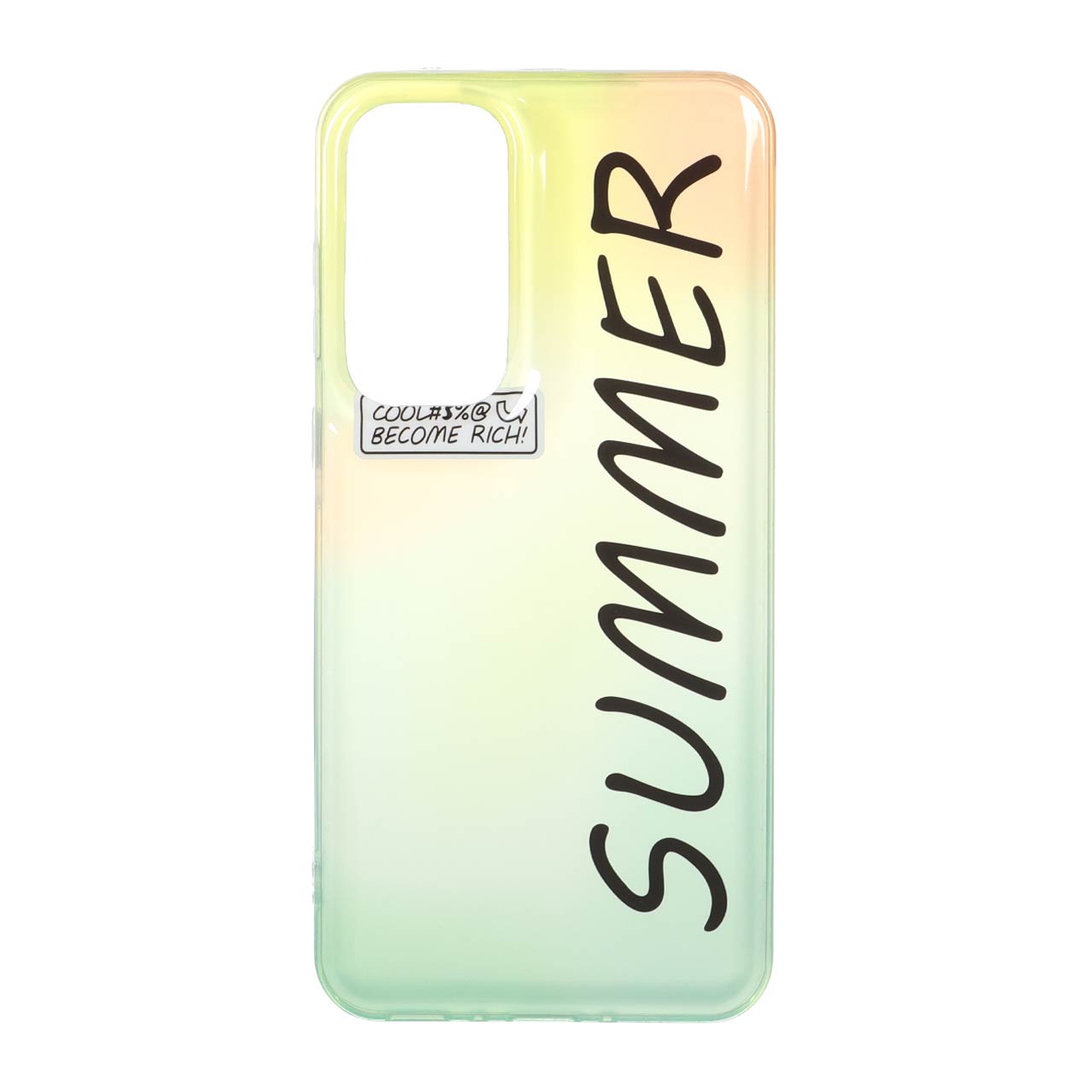 قاب مات پشت سخت دور ژله ای طرح تابستانی SUMMER مناسب برای سامسونگ گلکسی A35 و A55