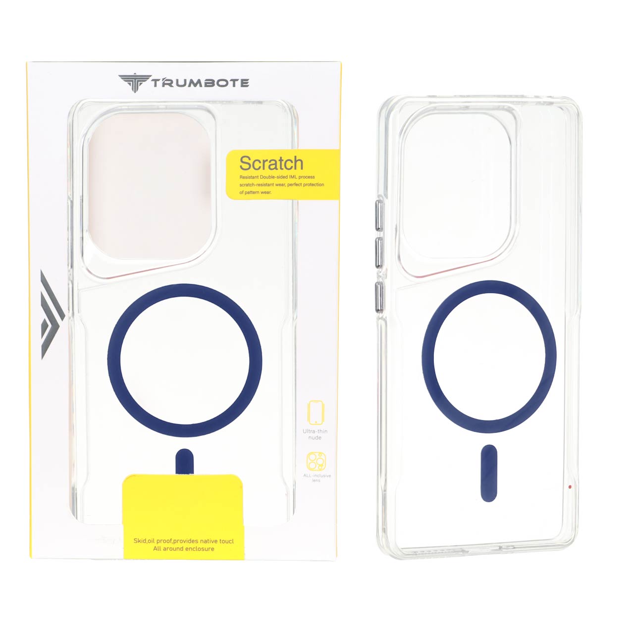 قاب مگ‌سیف شفاف Trumbote NewZone مناسب برای شیائومی ردمی نوت 14 اس / نوت 13 پرو 4G / پوکو M6 پرو 4G