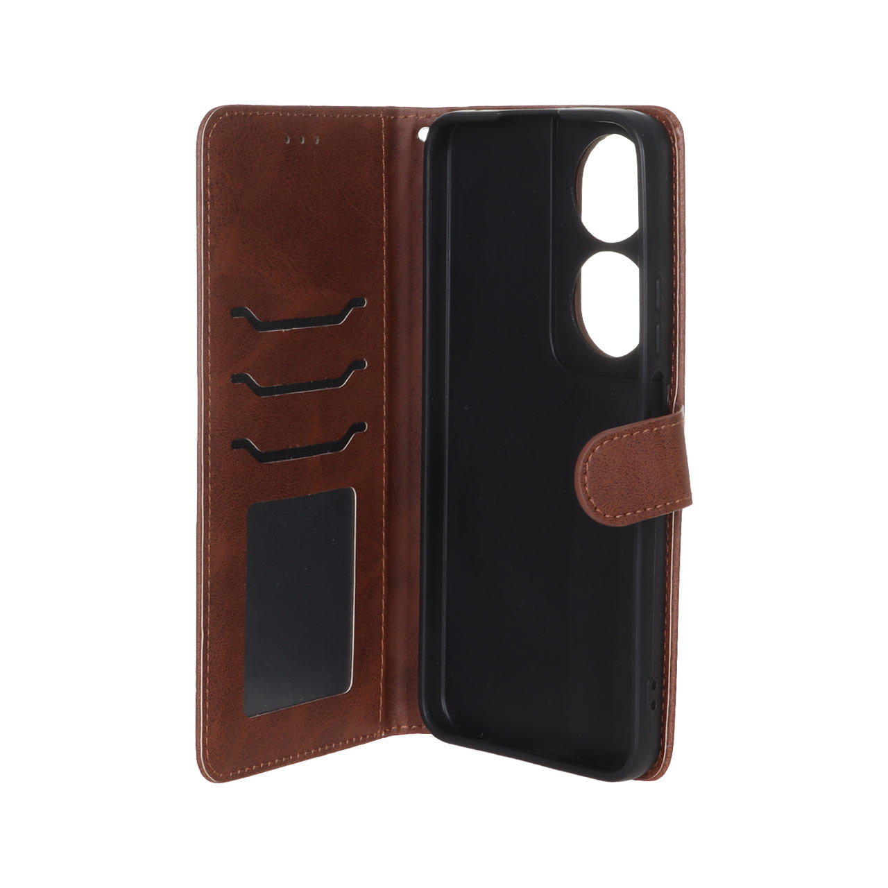 کیف مگنتی چرمی MNC طرح کلاسیک مناسب برای Honor X7b قهوه ای