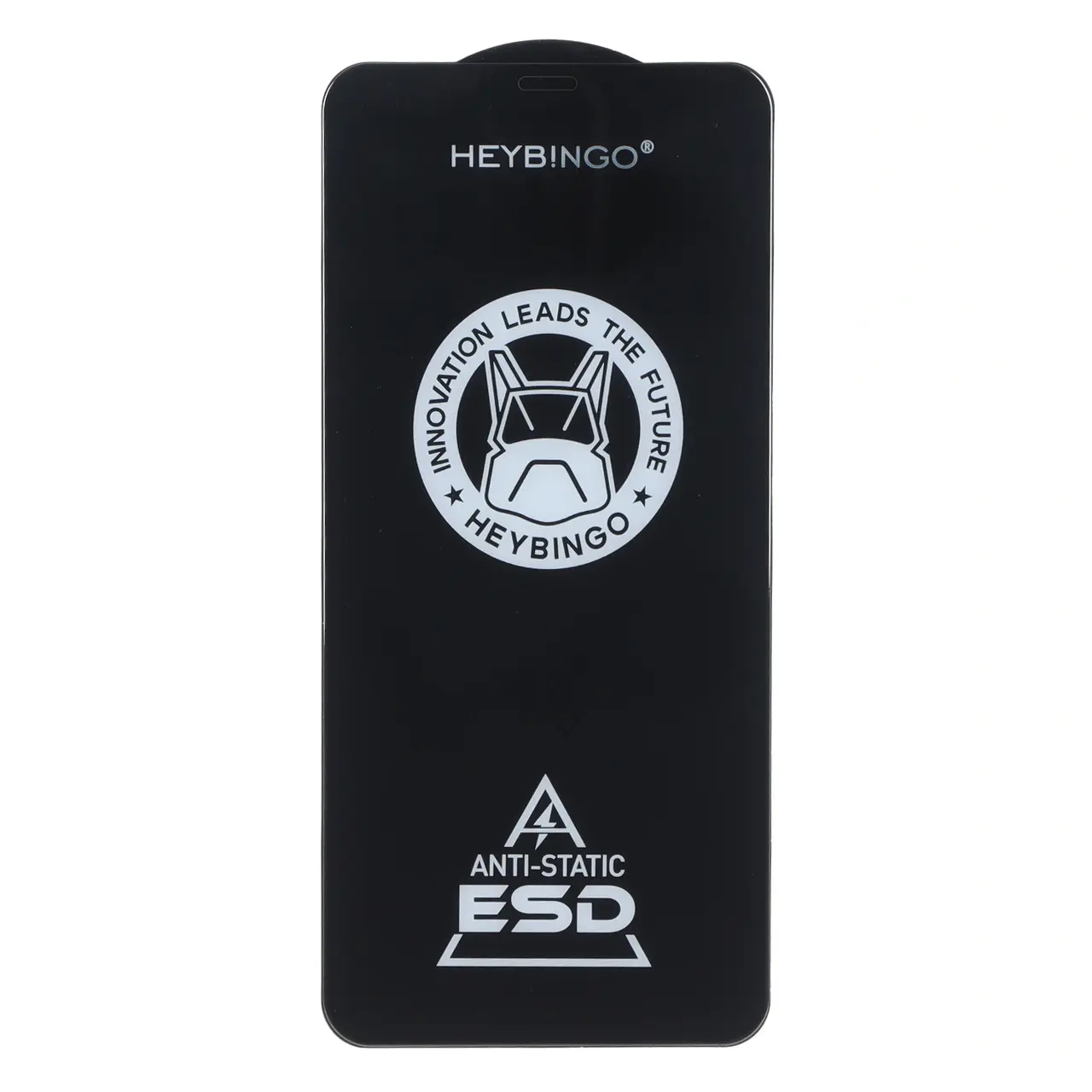 محافظ صفحه نمایش شیشه ای فول کاور HeyBingo ESD Anti Static مناسب برای آیفون 11 پرو مکس / آیفون ایکس مکس / آیفون ایکس اس مکس