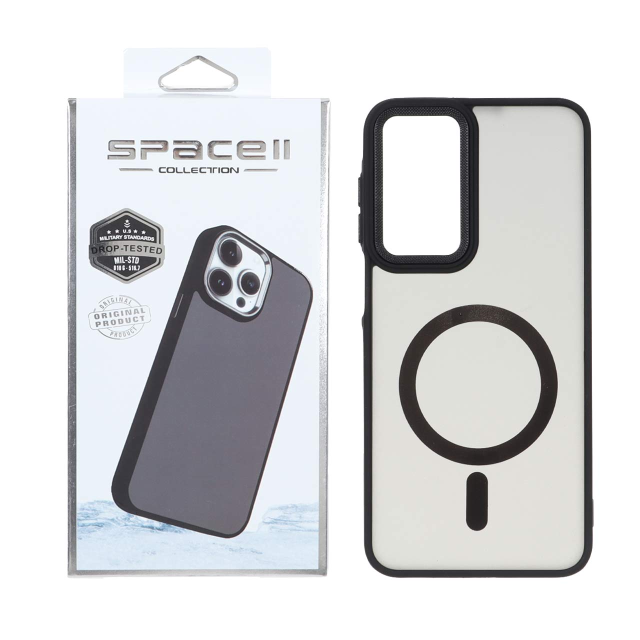 قاب طرح Space مات لنز کربن مگ سیف مناسب برای سامسونگ گلکسی A17 و A26