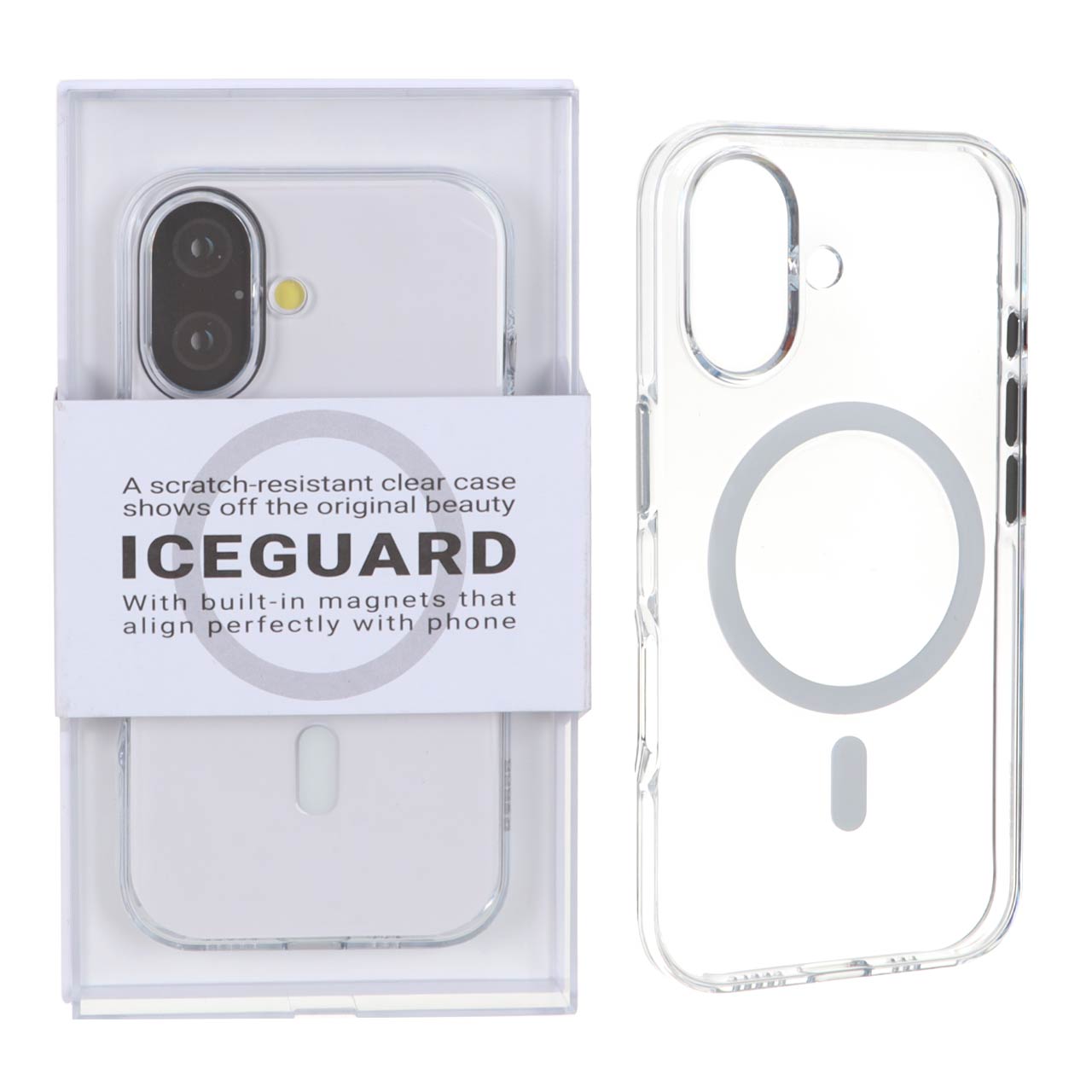 قاب شفاف مگ سیف Original KDoo ICEGUARD مناسب برای آیفون ۱۶