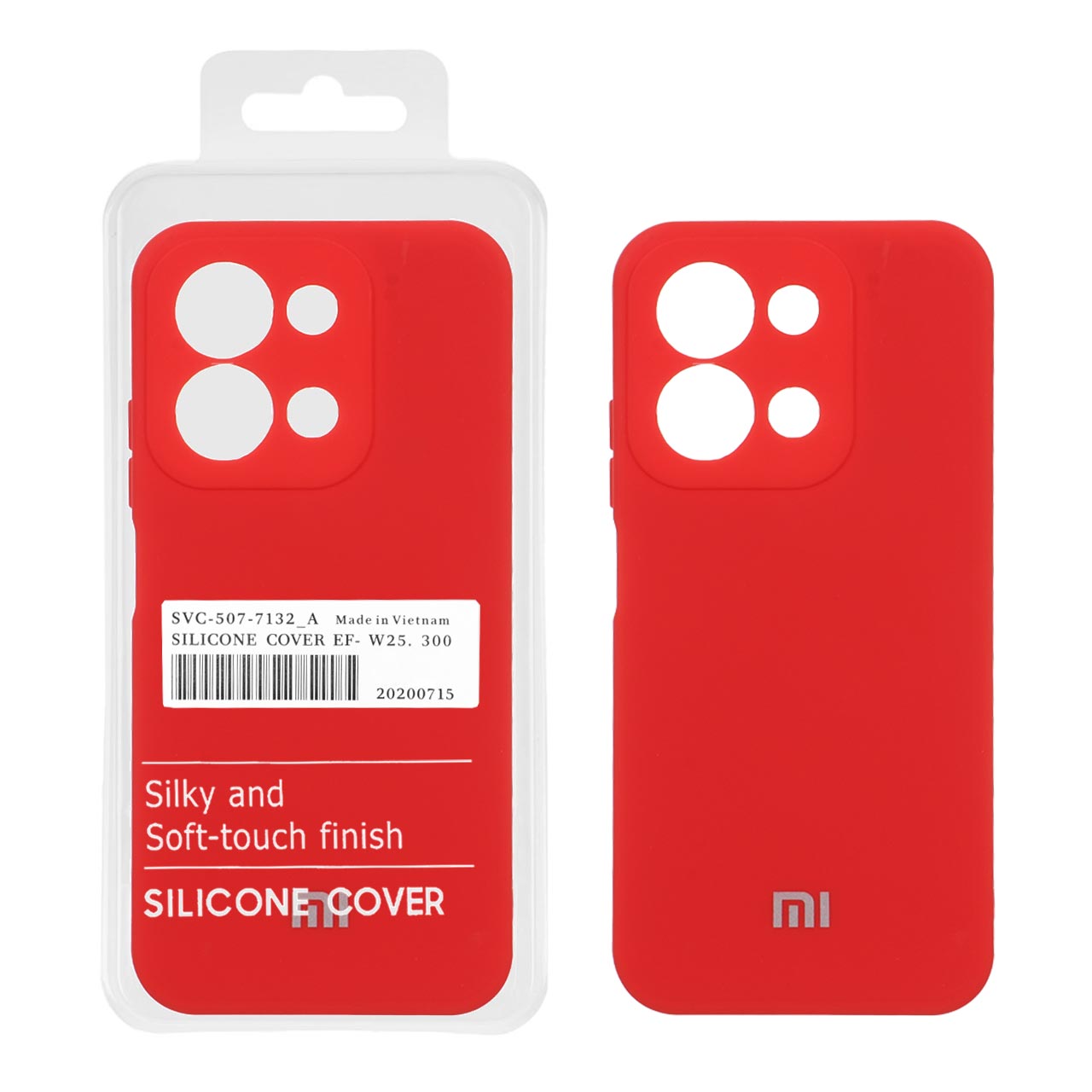 قاب طرح نیو سیلیکون محافظ لنزدار RFF مناسب برای شیائومی ردمی 15C و پوکو C85