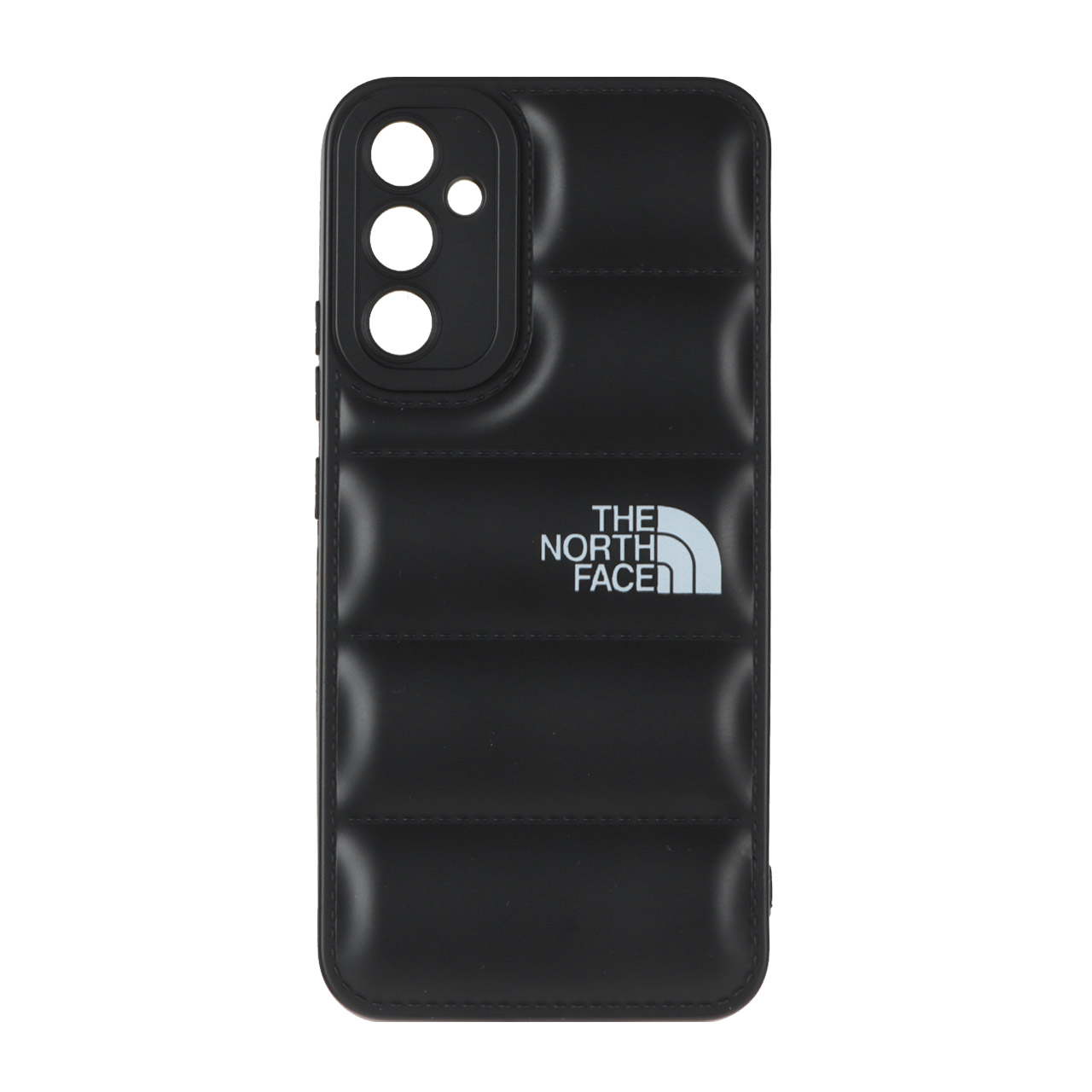 قاب پافر مشکی طرح North Face مناسب برای سامسونگ A34