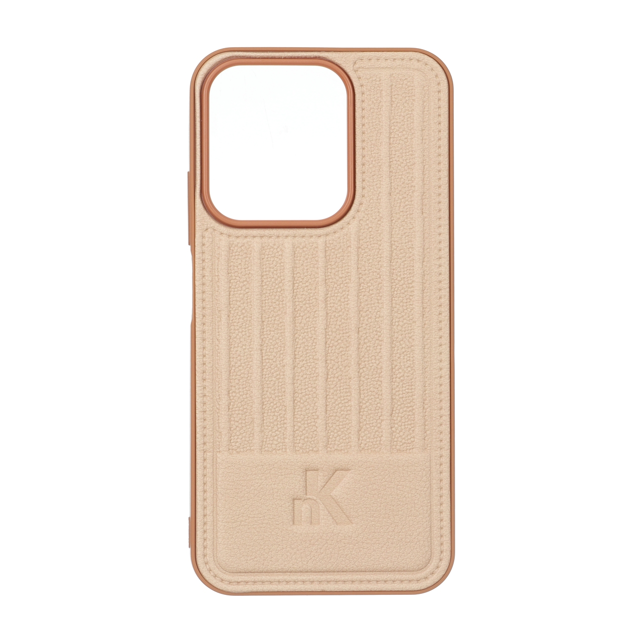 قاب طرح NK چرمی Line Case کرم مناسب برای شیائومی ردمی 15C و پوکو C85