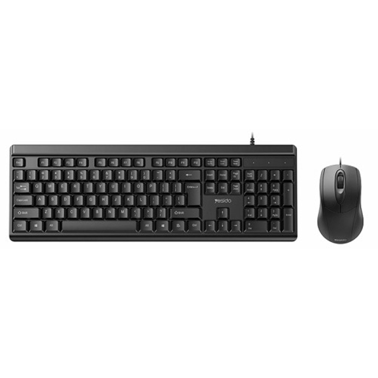 ست کیبورد و ماوس با سیم Yesido مدل KB18 مشکی