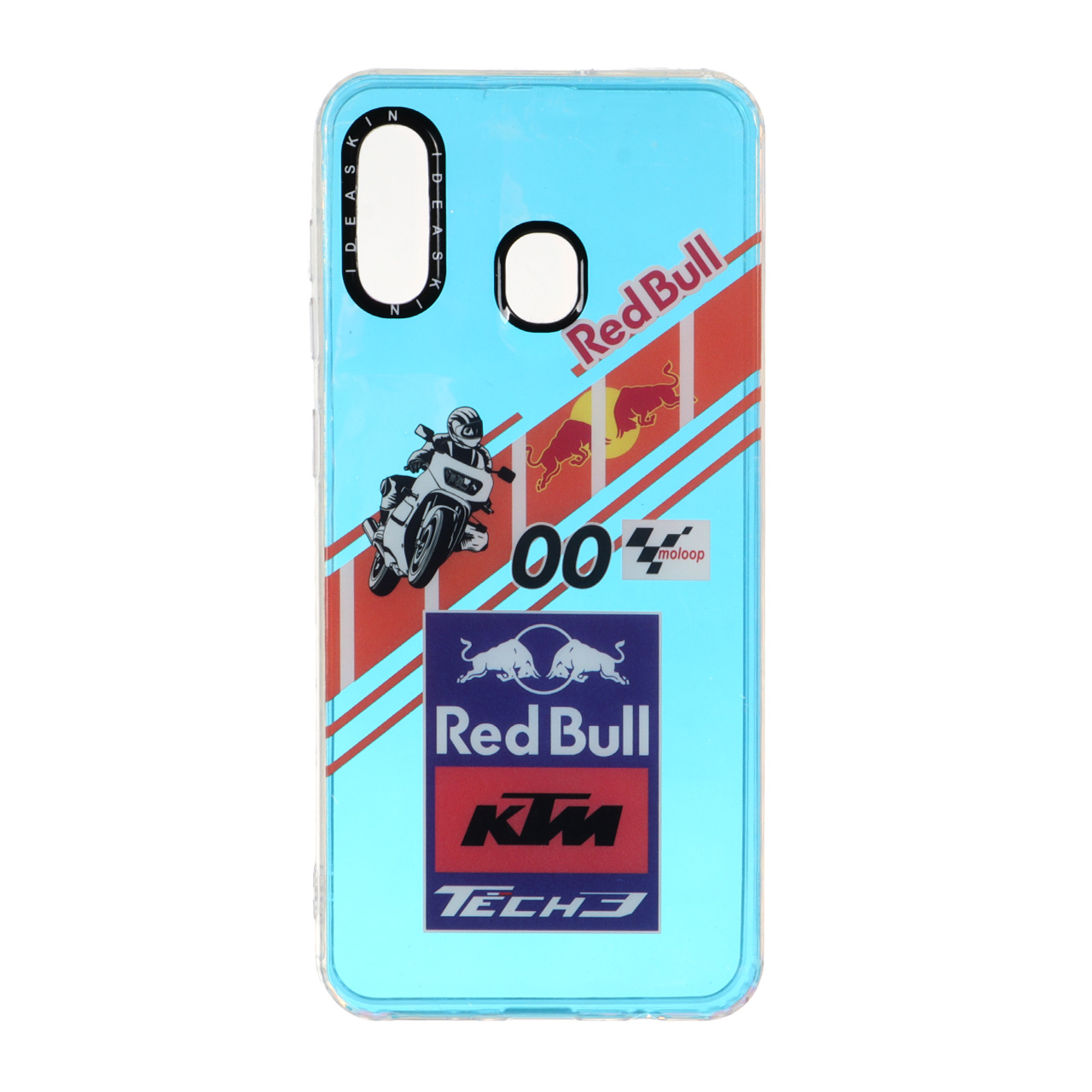 قاب طرح Red Bull و موتور مسابقه‌ای هولوگرامی مناسب برای سامسونگ گلکسی A30 و A20