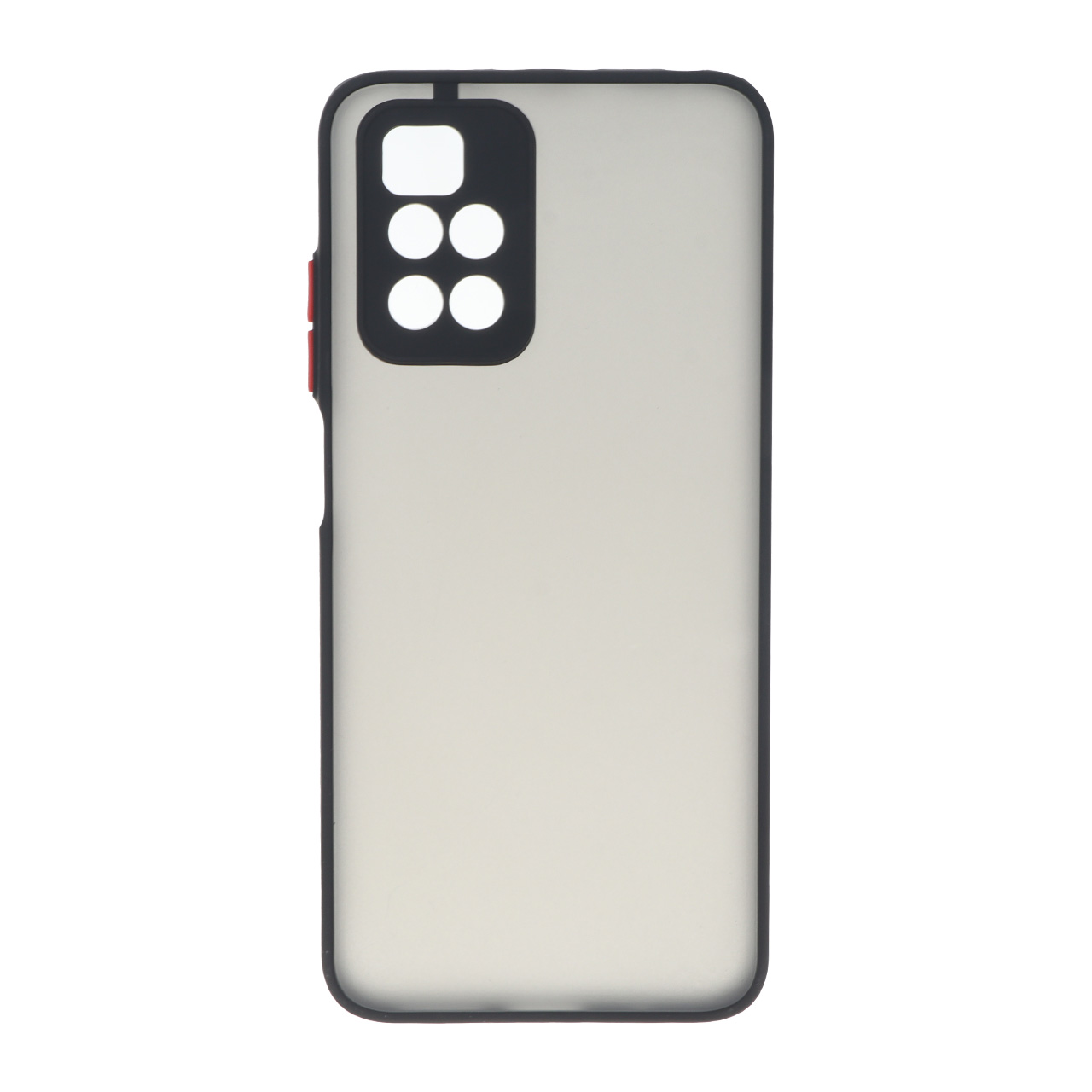 قاب پشت مات محافظ لنزدار Xiaomi Redmi 10 / Redmi 10 Prime - مشکی