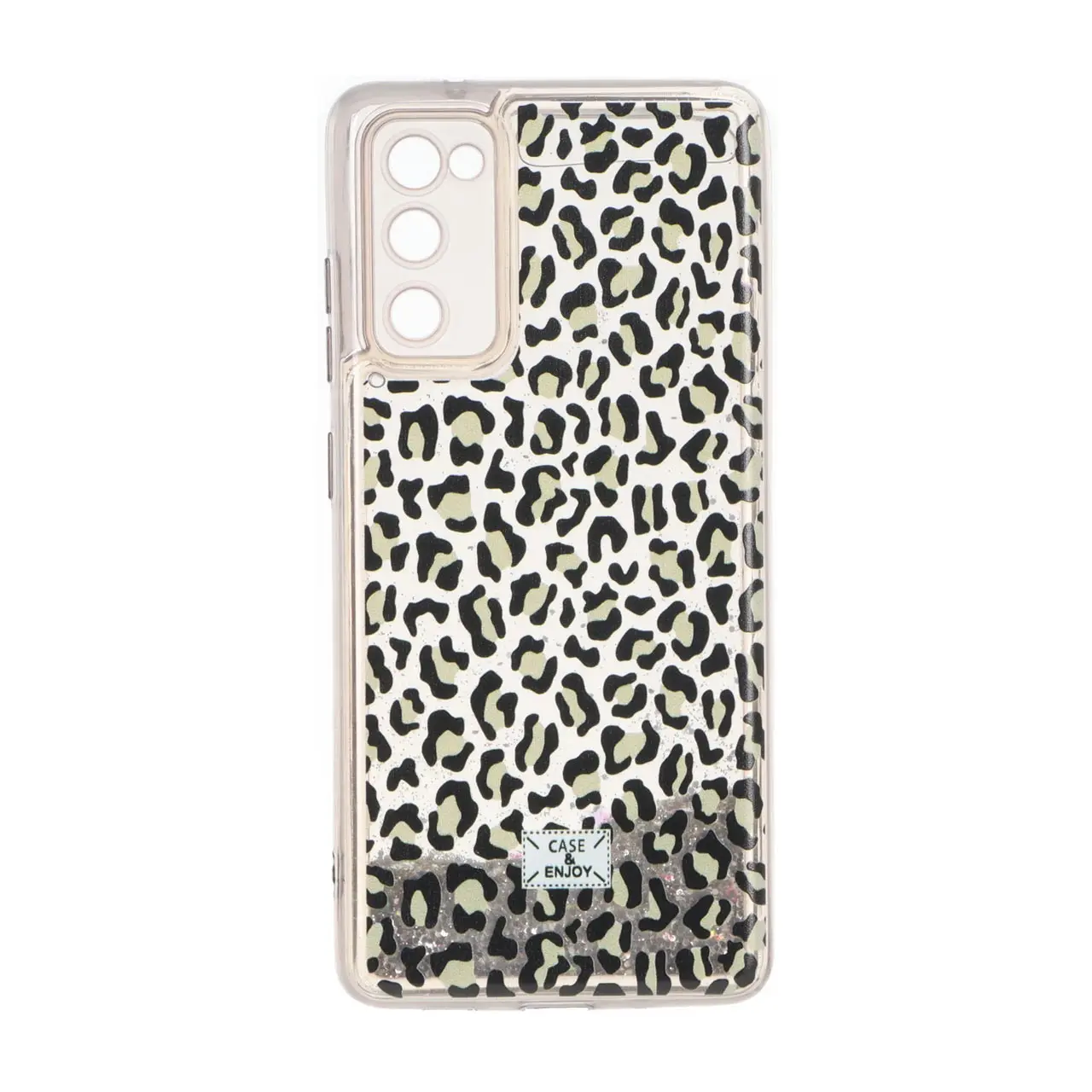 قاب آکواریومی اکلیلی طرح دار دور ژله ای Samsung Galaxy S20 FE - کد 144