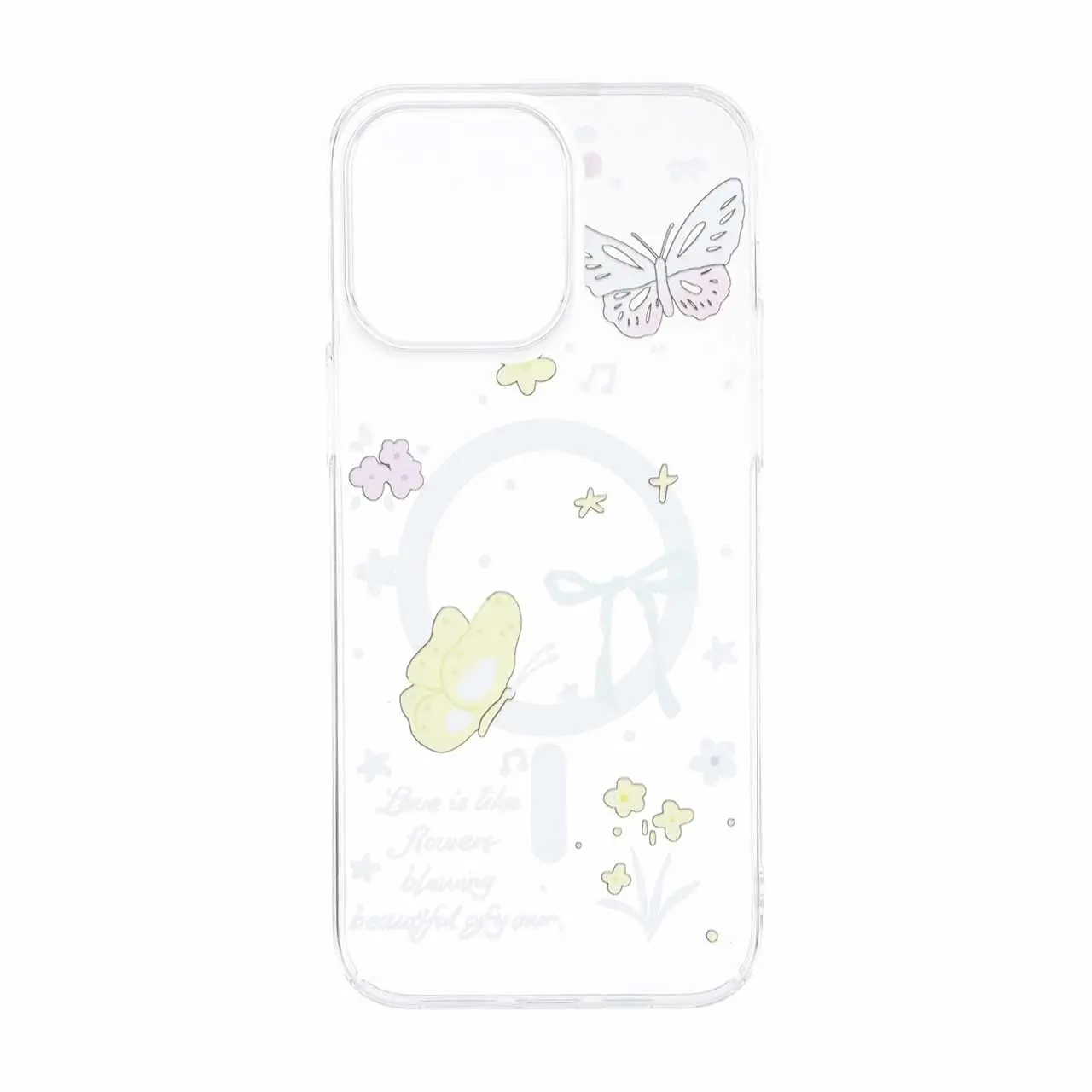 قاب Cute کریستالی طرح مگ سیف Apple iPhone 14 Pro Max - کد 570