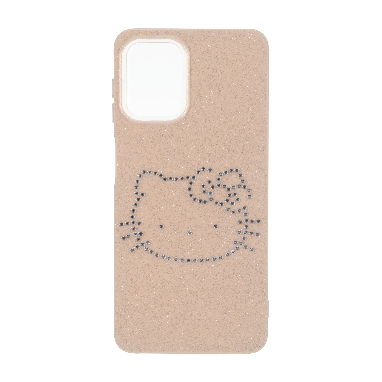 قاب اکلیلی Kitty نگین دار Samsung Galaxy A22 4G / M22 / M32 4G / F22 - نسکافه ای