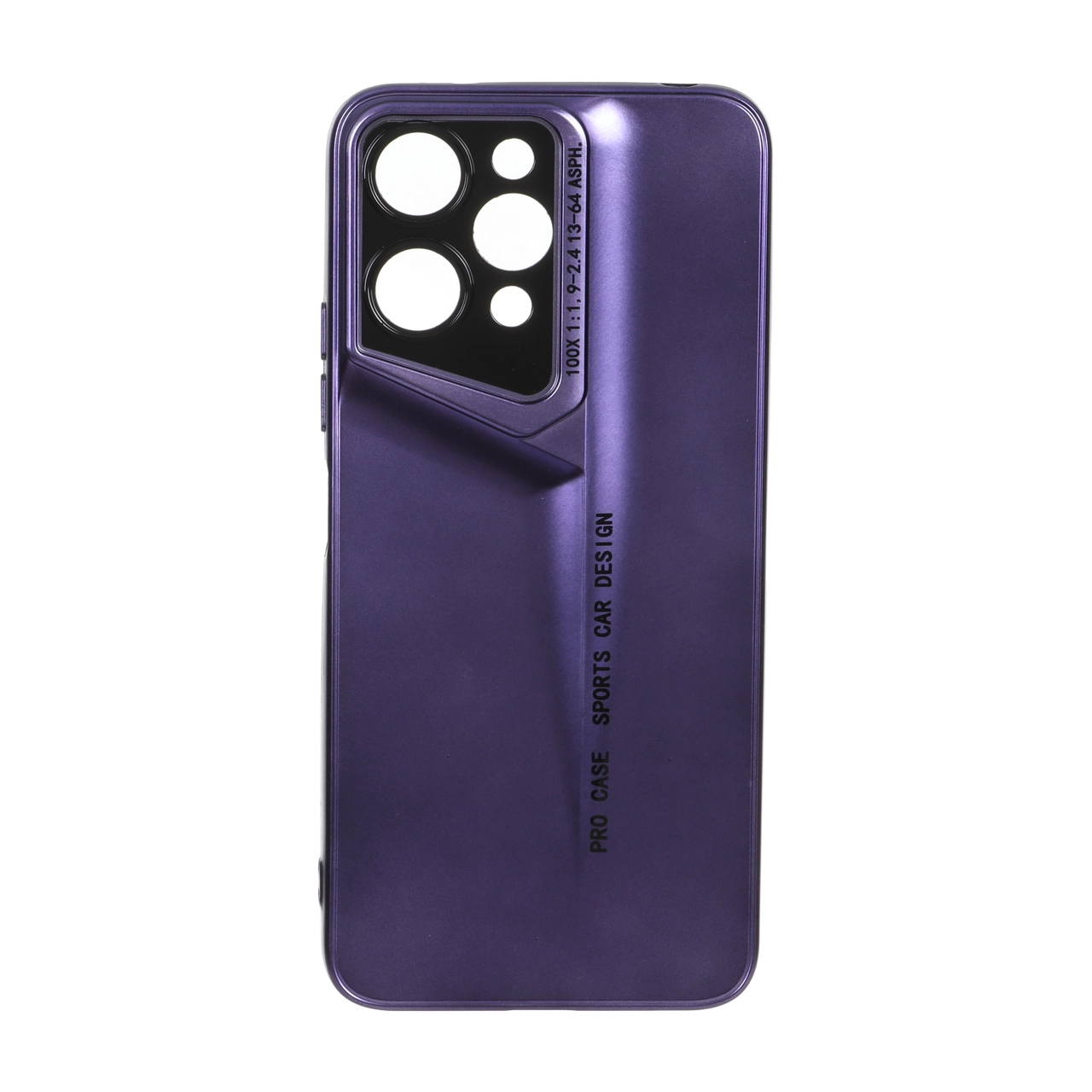 قاب طرح Sports Design متالیک بنفش مناسب برای شیائومی ردمی 12 و پوکو ام 6 پرو 5G