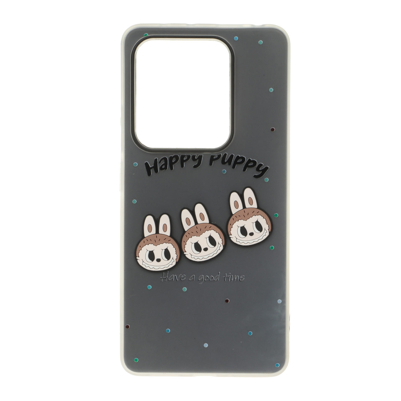قاب طرح Puppy عروسک برجسته دو لایه مناسب برای شیائومی ردمی نوت 14 اس / ردمی نوت 13 پرو 4G / پوکو ام 6 پرو 4G